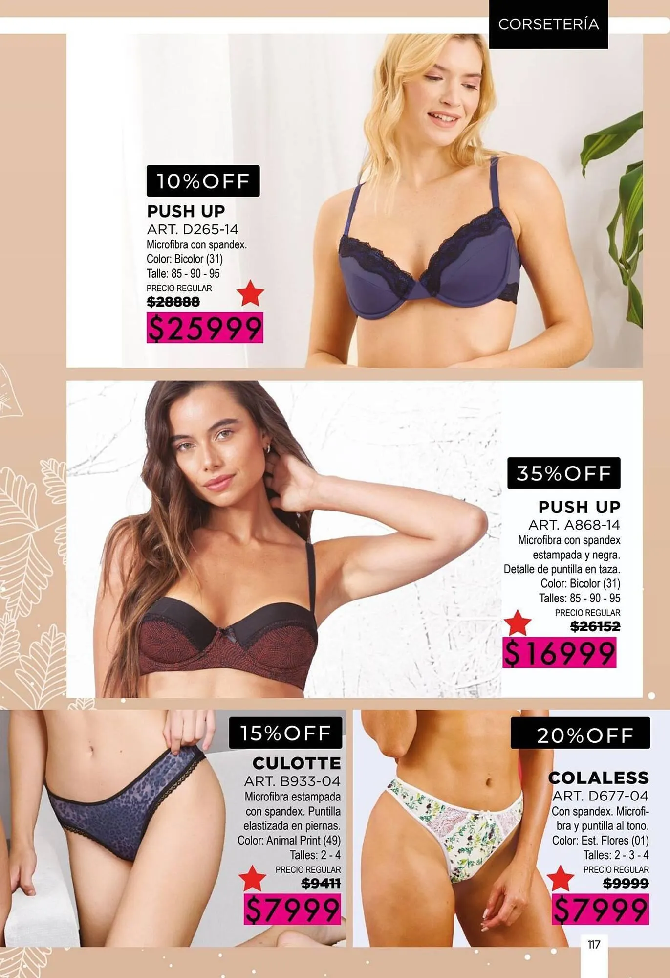 Ofertas de Catálogo Juana Bonita 25 de marzo al 31 de marzo 2025 - Página 117 del catálogo