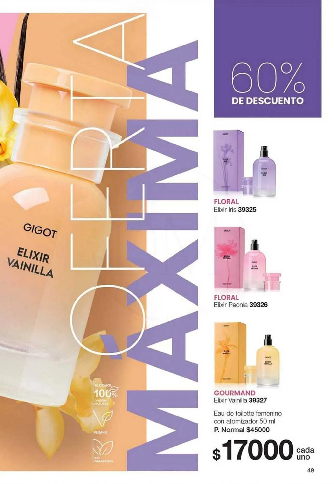 Ofertas de Catálogo Gigot 30 de abril al 31 de mayo 2025 - Página 61 del catálogo