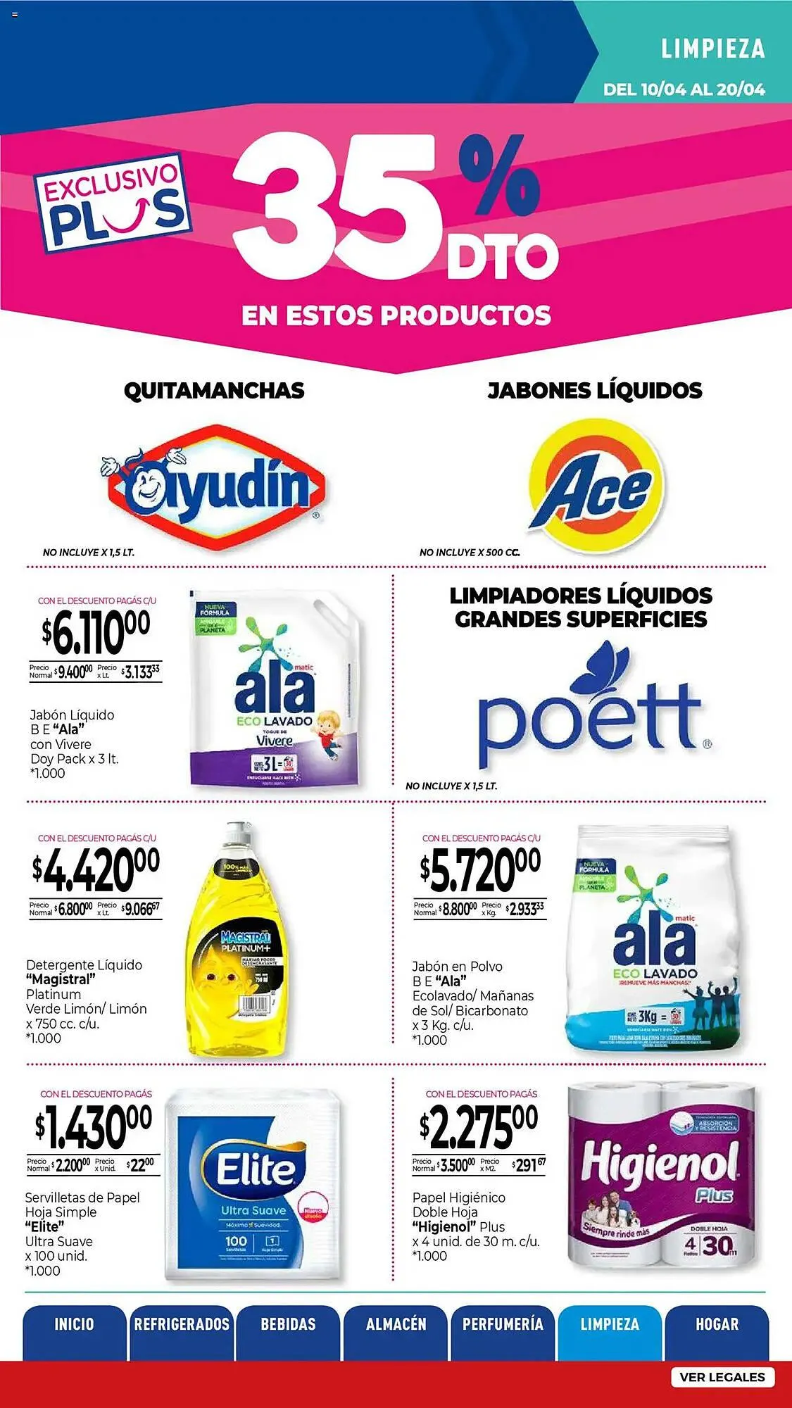 Ofertas de Catálogo La Anonima 10 de abril al 20 de abril 2025 - Página 73 del catálogo