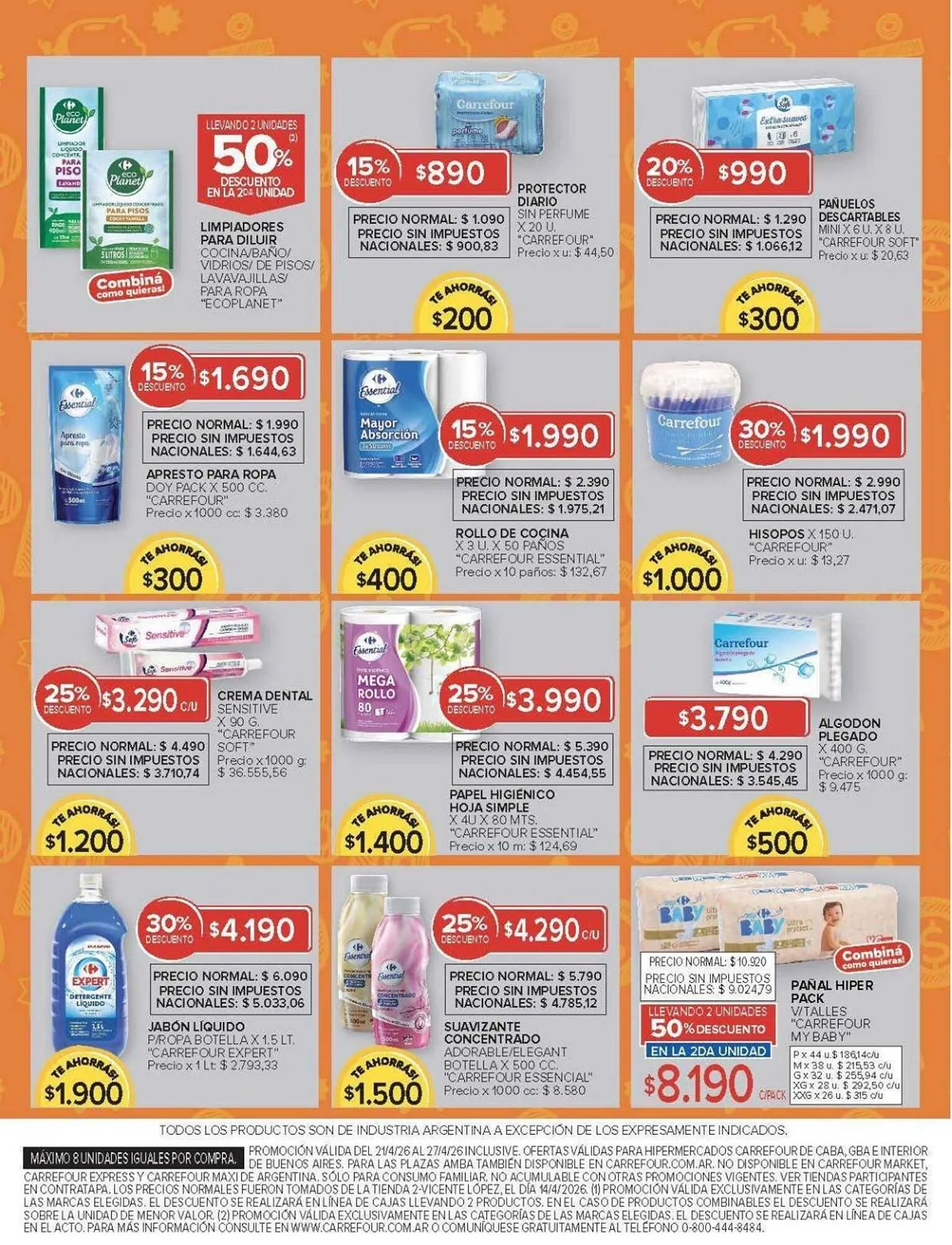 Ofertas de Catálogo Carrefour 21 de abril al 28 de abril 2026 - Página 15 del catálogo