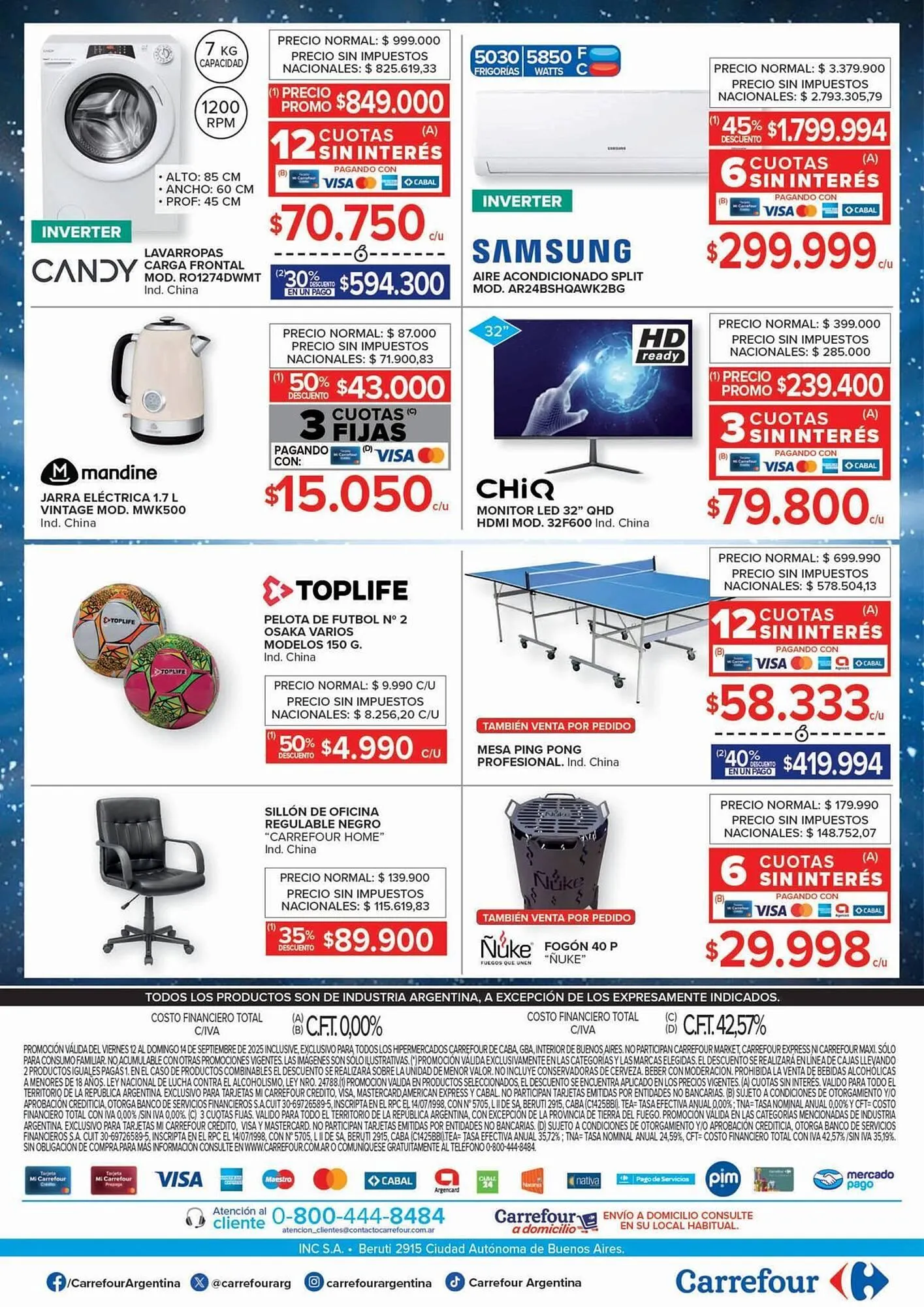 Ofertas de Catálogo Carrefour 12 de septiembre al 15 de septiembre 2025 - Página 2 del catálogo