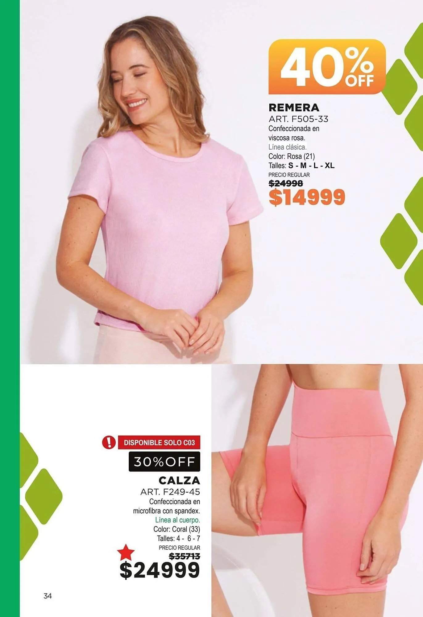 Ofertas de Catálogo Juana Bonita 25 de marzo al 31 de marzo 2025 - Página 34 del catálogo