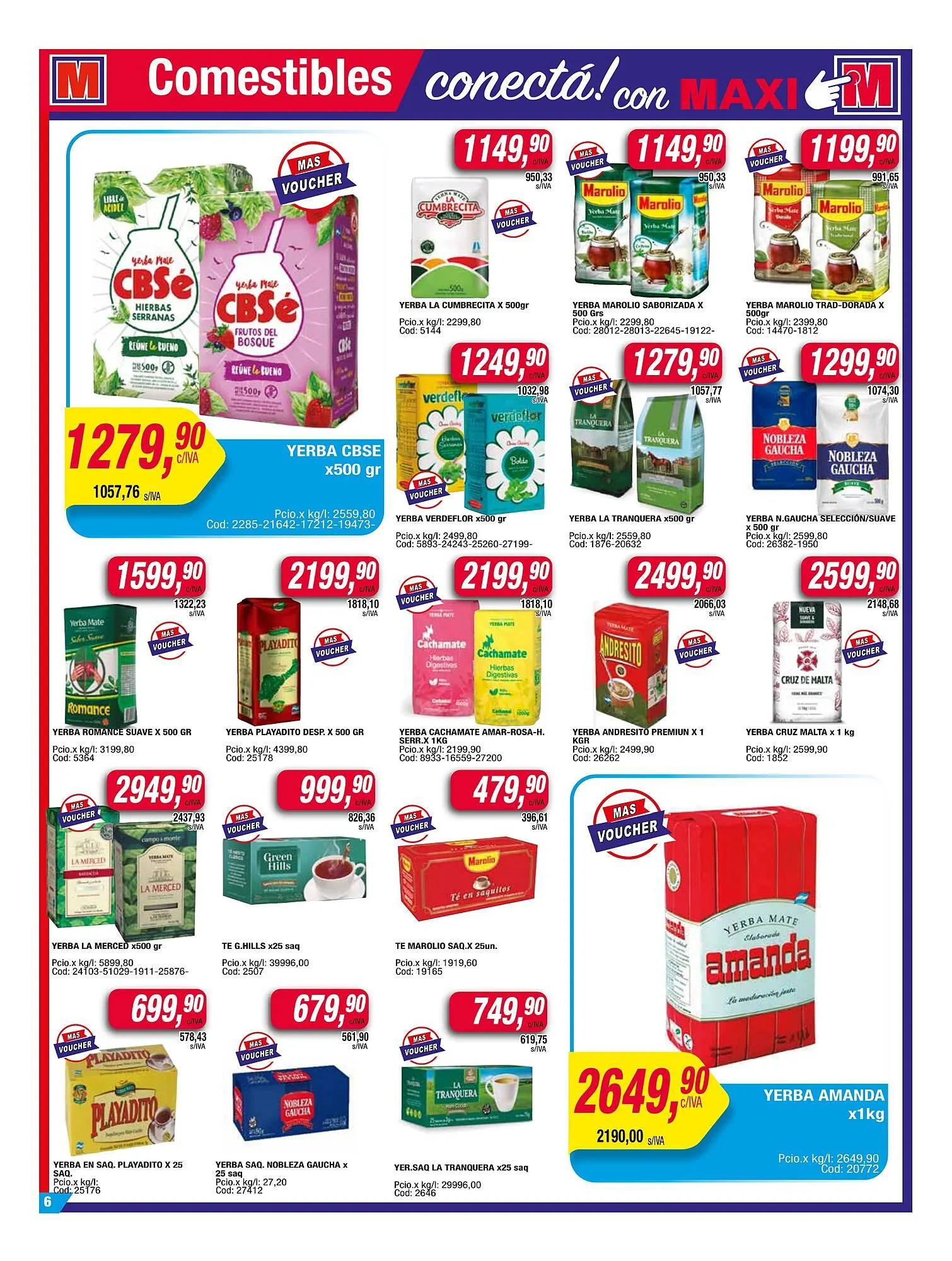 Ofertas de Revista Maxiconsumo 2 de marzo al 16 de marzo 2026 - Página 6 del catálogo