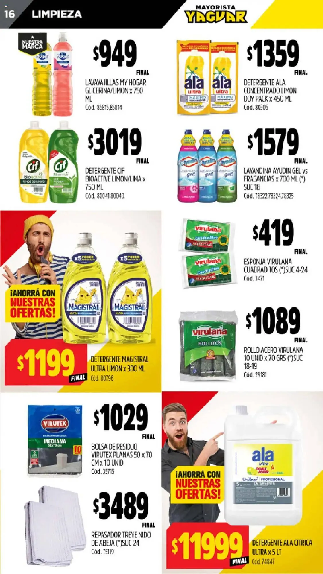 Ofertas de Catálogo Supermercados Yaguar 10 de marzo al 16 de marzo 2025 - Página 17 del catálogo