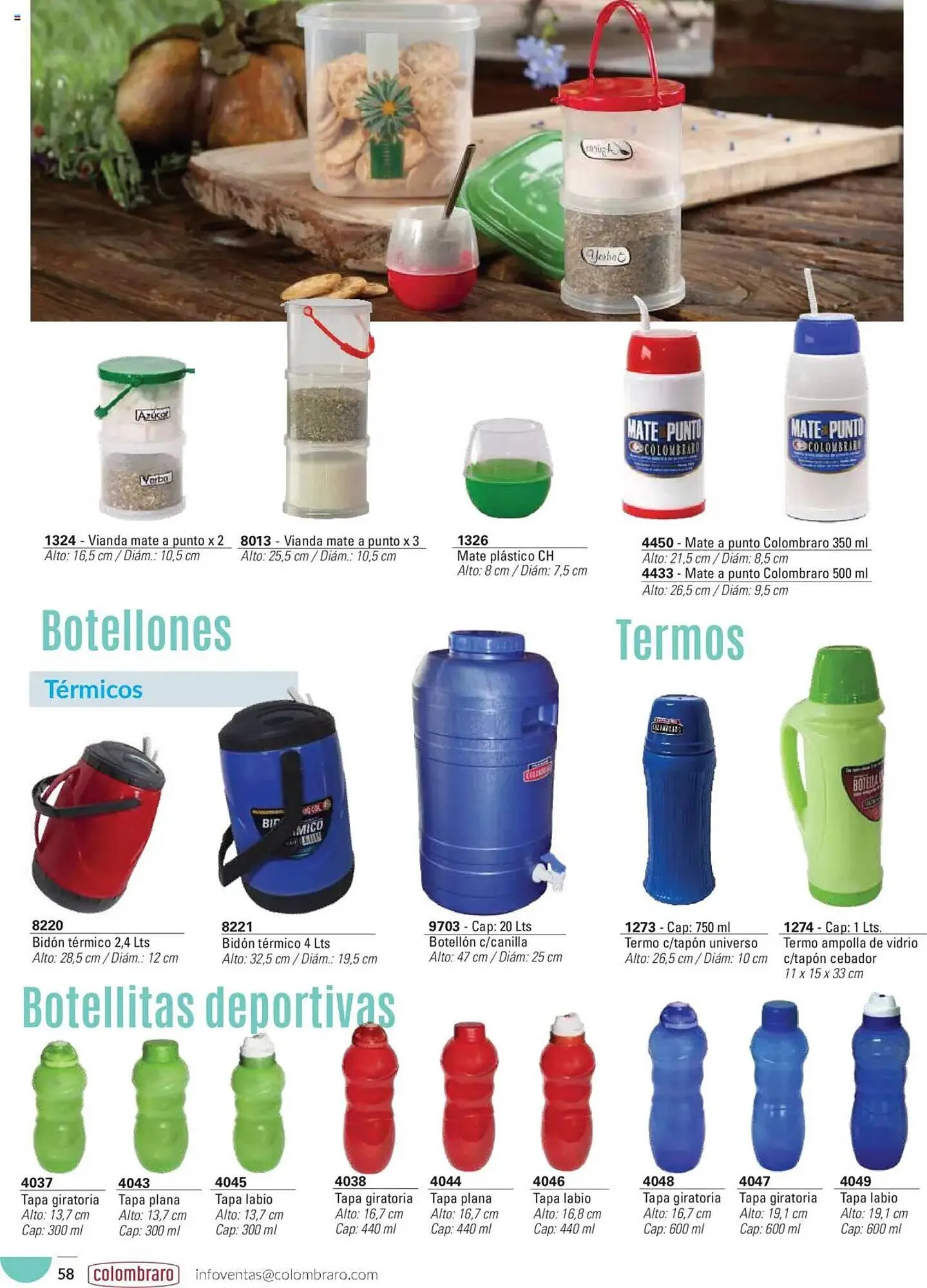 Ofertas de Catálogo Colombraro 16 de abril al 31 de diciembre 2025 - Página 58 del catálogo