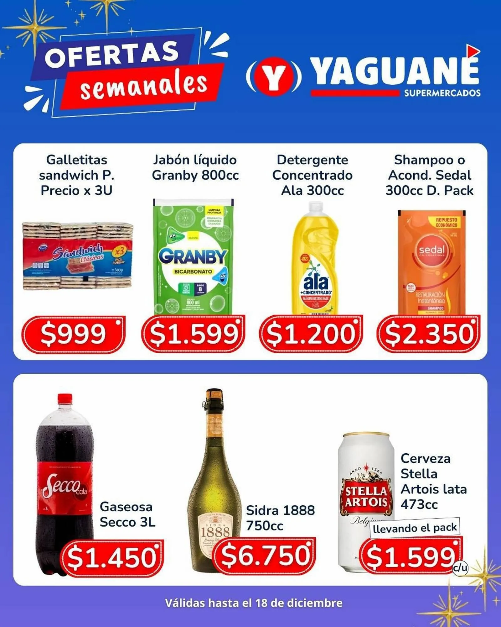 Ofertas de Catálogo Yaguane Supermercados 12 de diciembre al 18 de diciembre 2025 - Página 2 del catálogo