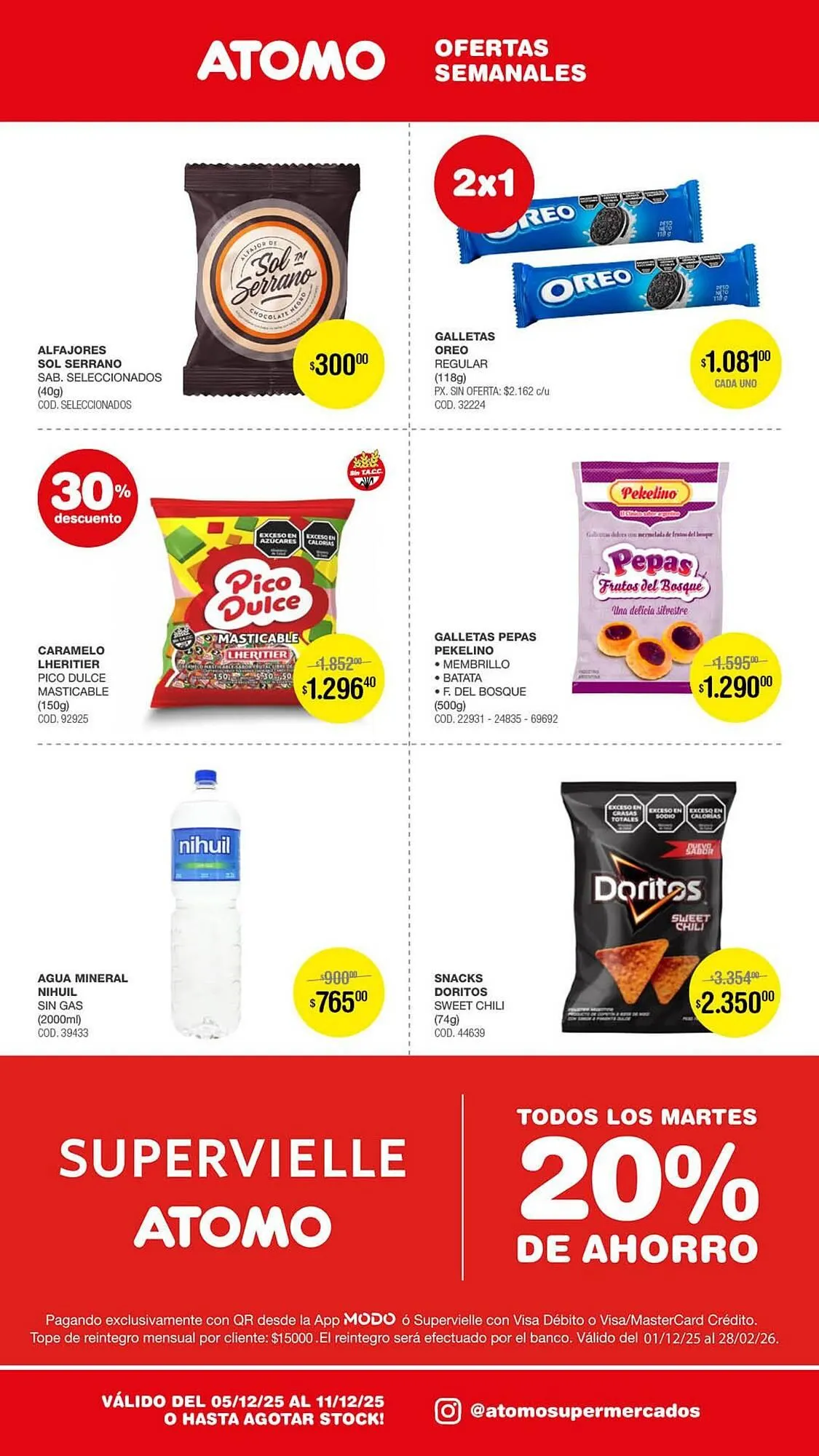 Ofertas de Catálogo Atomo Conviene 5 de diciembre al 11 de diciembre 2025 - Página 12 del catálogo