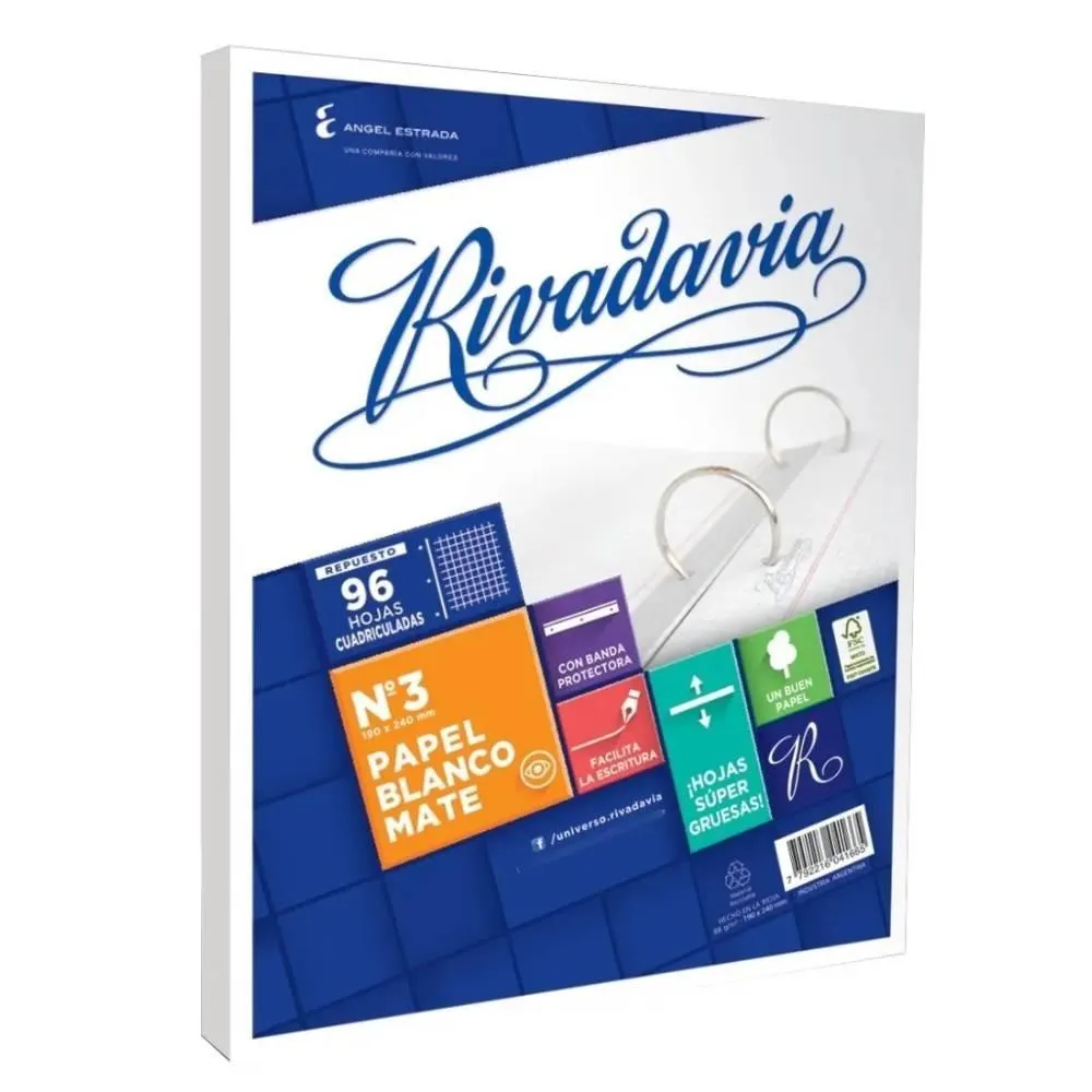 REP.RIVADAVIA 96H CUADRI.EX.B