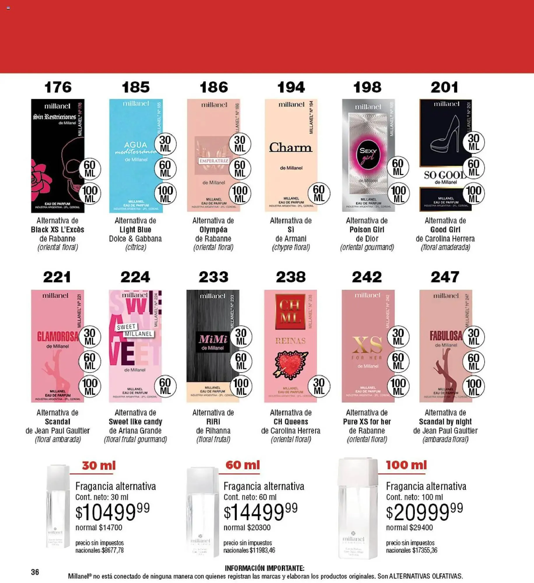 Ofertas de Catálogo Millanel Cosmética 27 de abril al 25 de mayo 2026 - Página 36 del catálogo