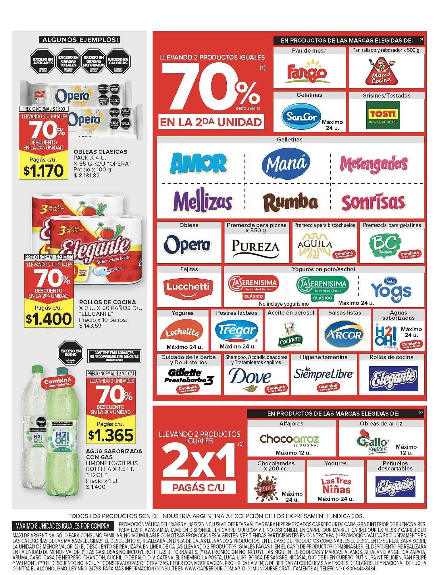 Ofertas de Catálogo Carrefour 13 de marzo al 18 de marzo 2025 - Página 1 del catálogo