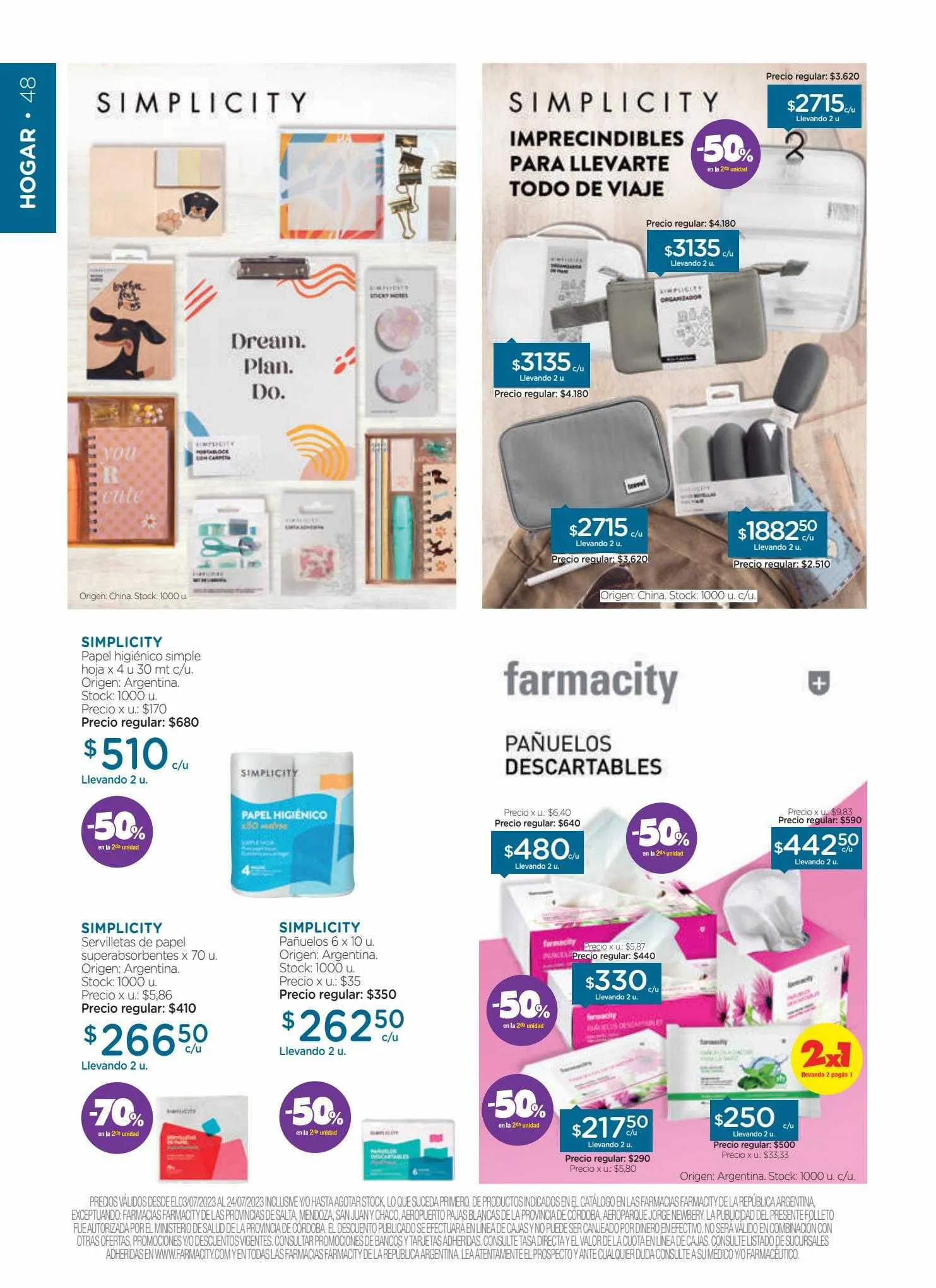 Ofertas de Catálogo Farmacity 7 de julio al 25 de julio 2023 - Página 47 del catálogo