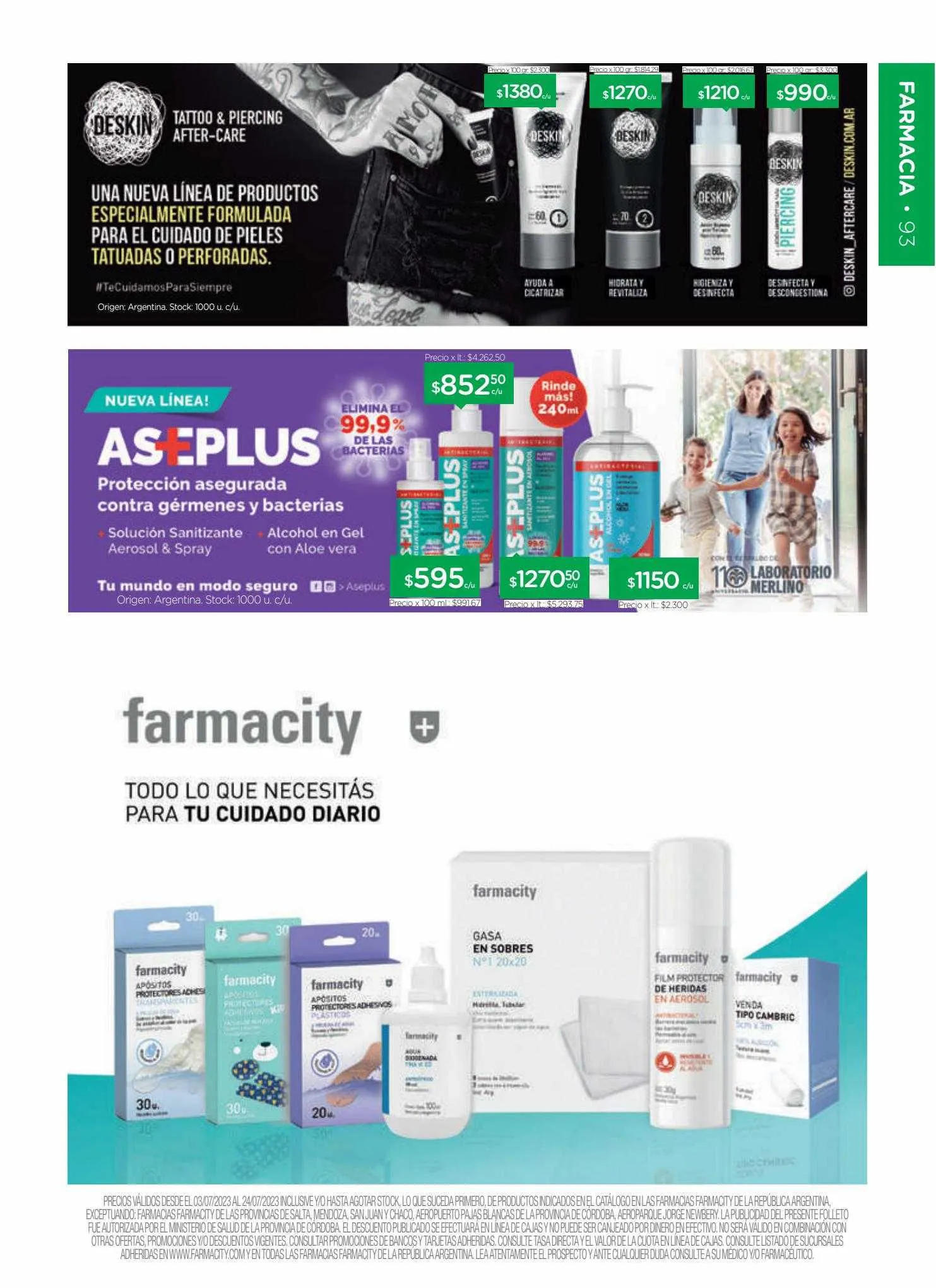 Ofertas de Catálogo Farmacity 7 de julio al 25 de julio 2023 - Página 92 del catálogo