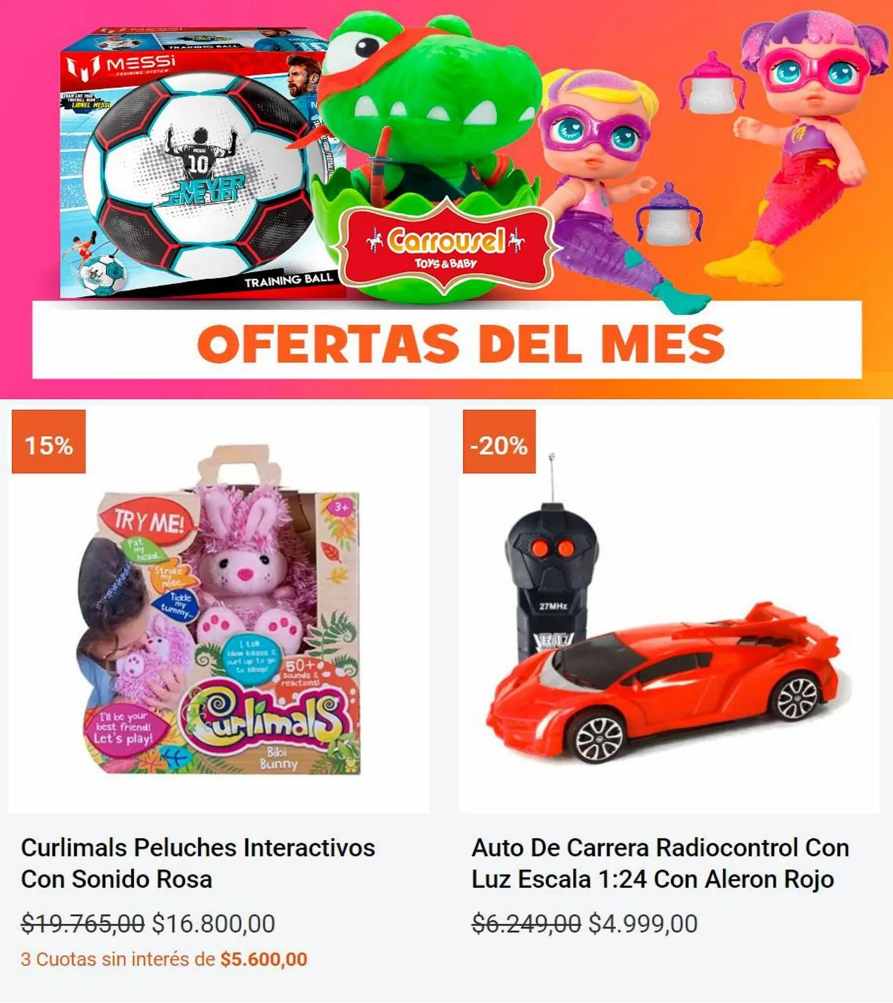 Ofertas de Catálogo Jugueterías Carrousel 4 de septiembre al 15 de octubre 2023 - Página 4 del catálogo