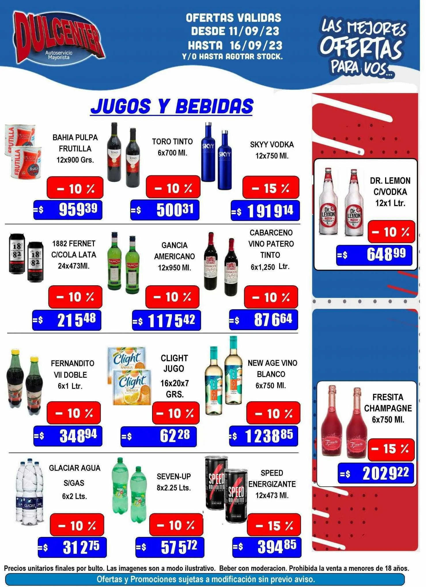 Ofertas de Catálogo Dulcenter 11 de septiembre al 16 de septiembre 2023 - Página 7 del catálogo