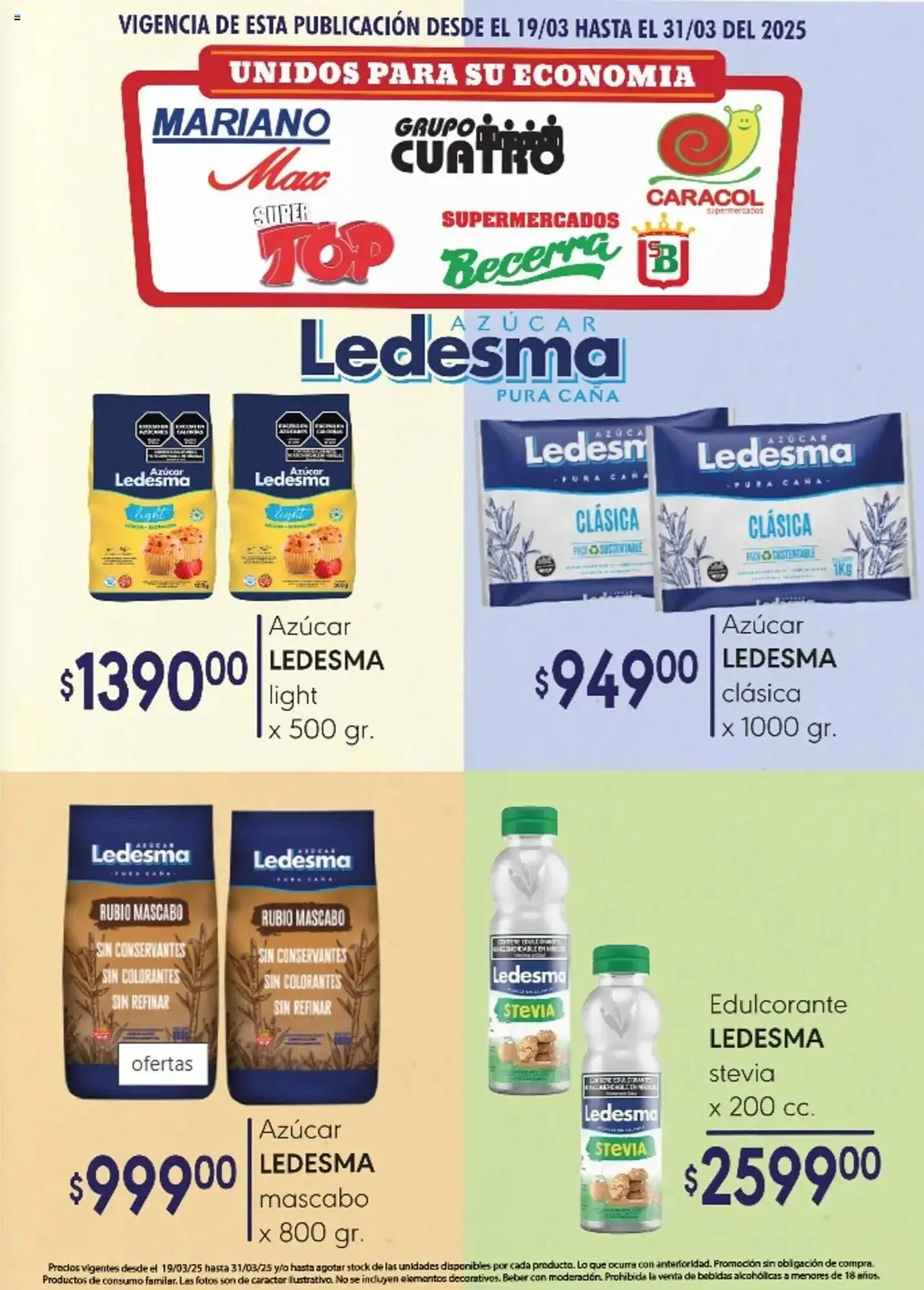 Ofertas de Catálogo Supermercados Mariano Max 19 de marzo al 31 de marzo 2025 - Página 10 del catálogo