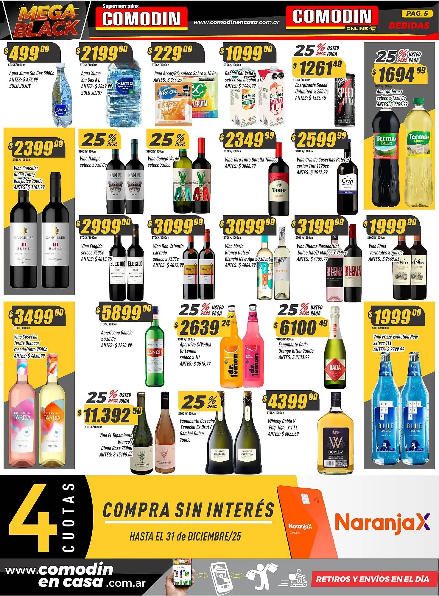 Ofertas de Catálogo Supermercados Comodin 3 de noviembre al 10 de noviembre 2025 - Página 5 del catálogo