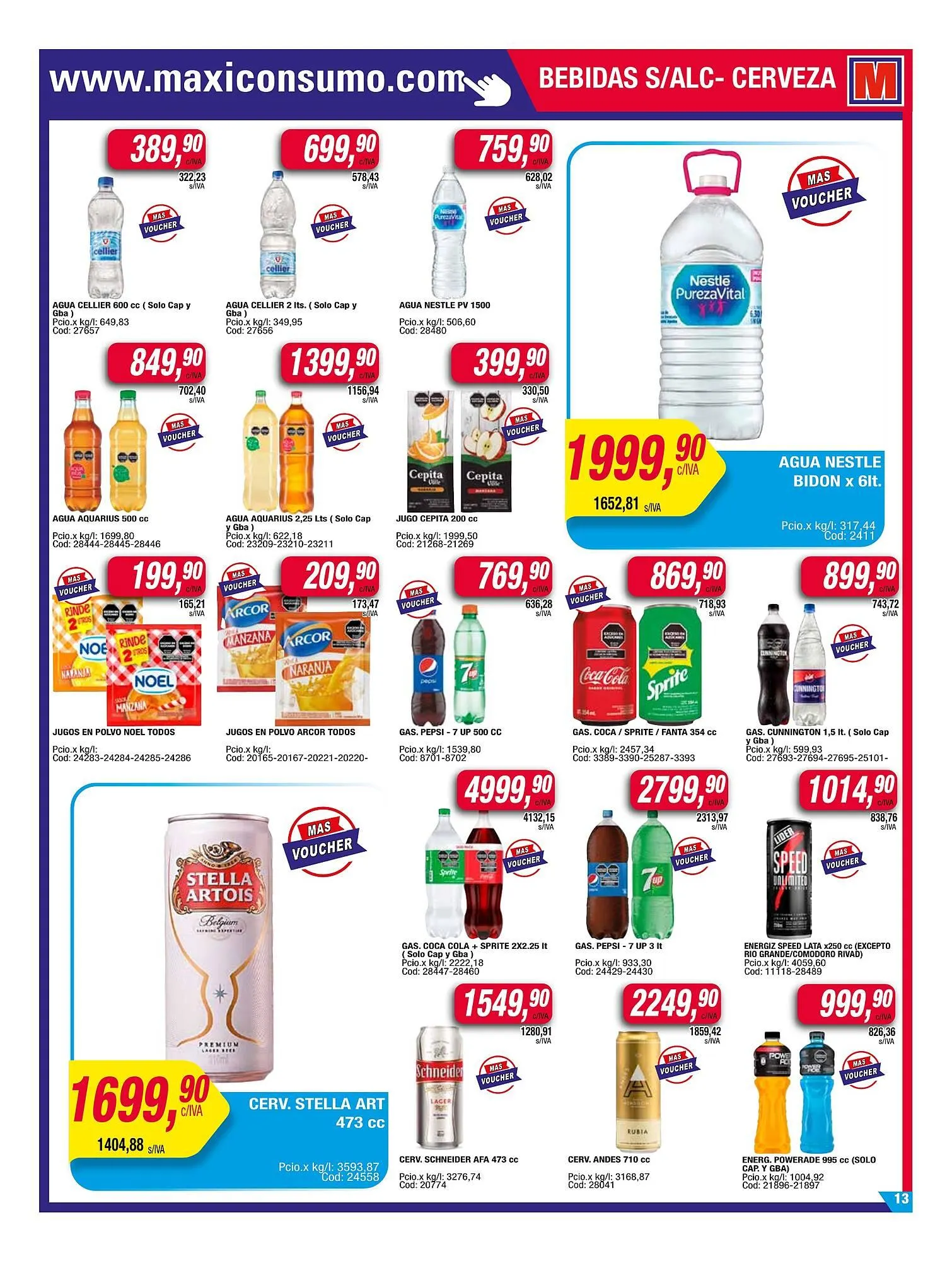Ofertas de Revista Maxiconsumo 2 de marzo al 16 de marzo 2026 - Página 13 del catálogo