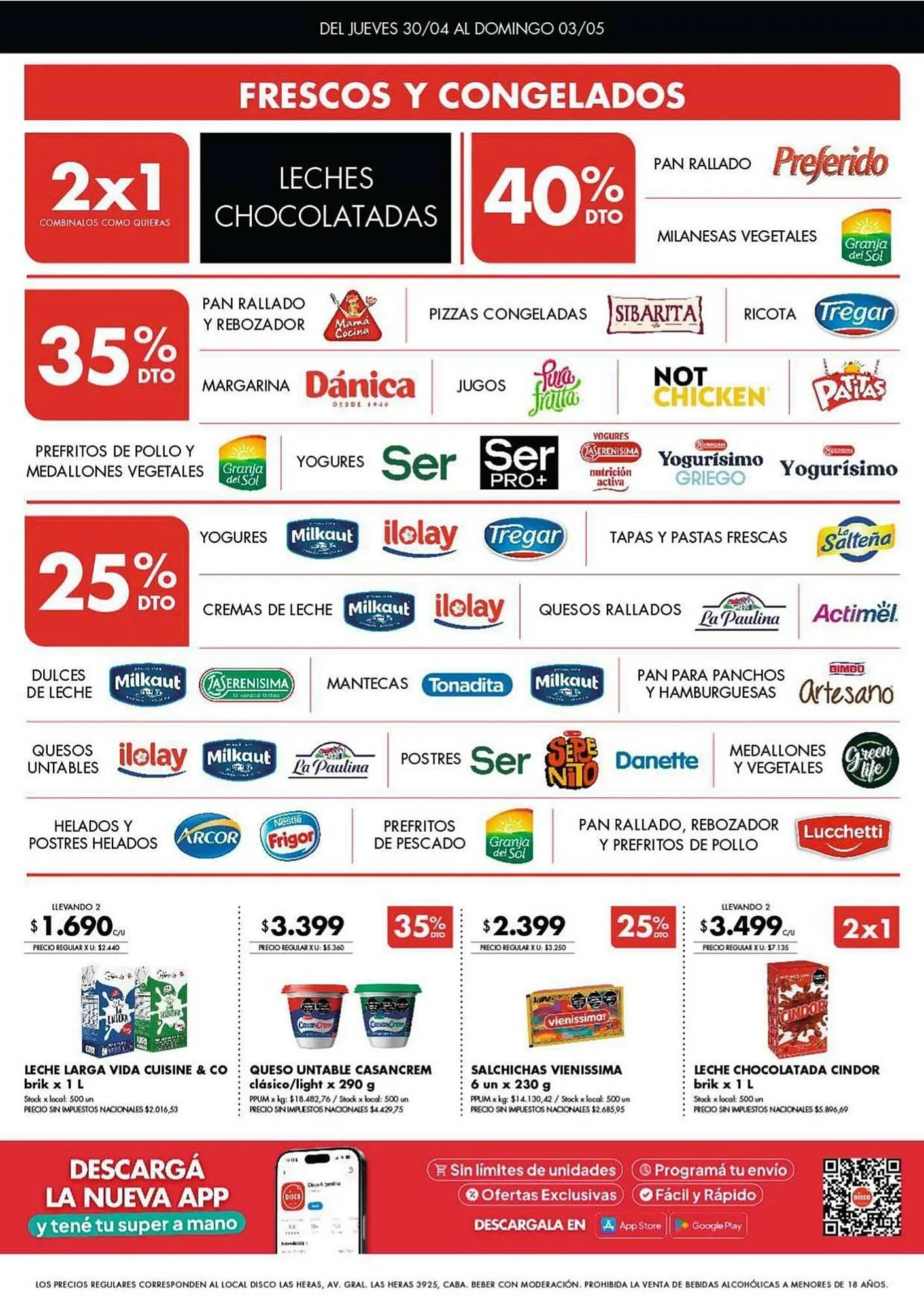 Ofertas de Folleto Disco 30 de abril al 3 de mayo 2026 - Página 4 del catálogo
