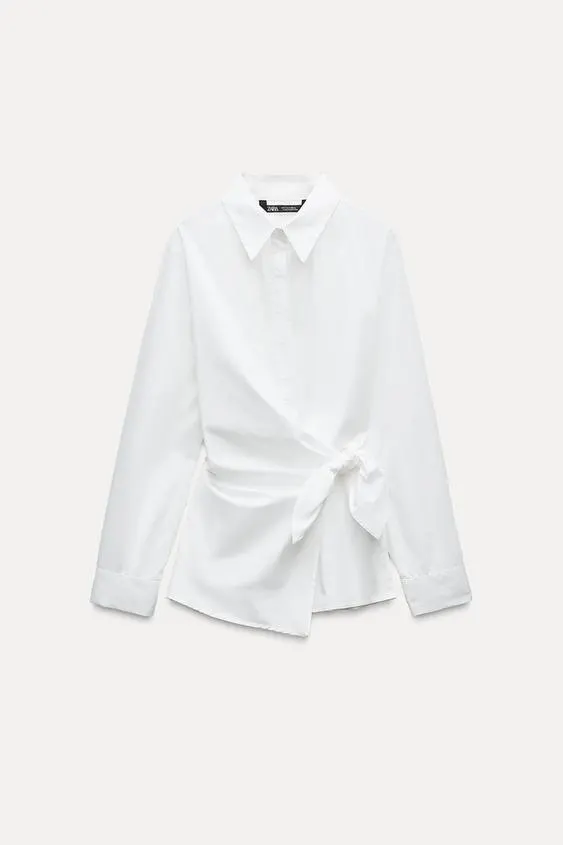 CAMISA POPELÍN LAZADA ZW COLLECTION