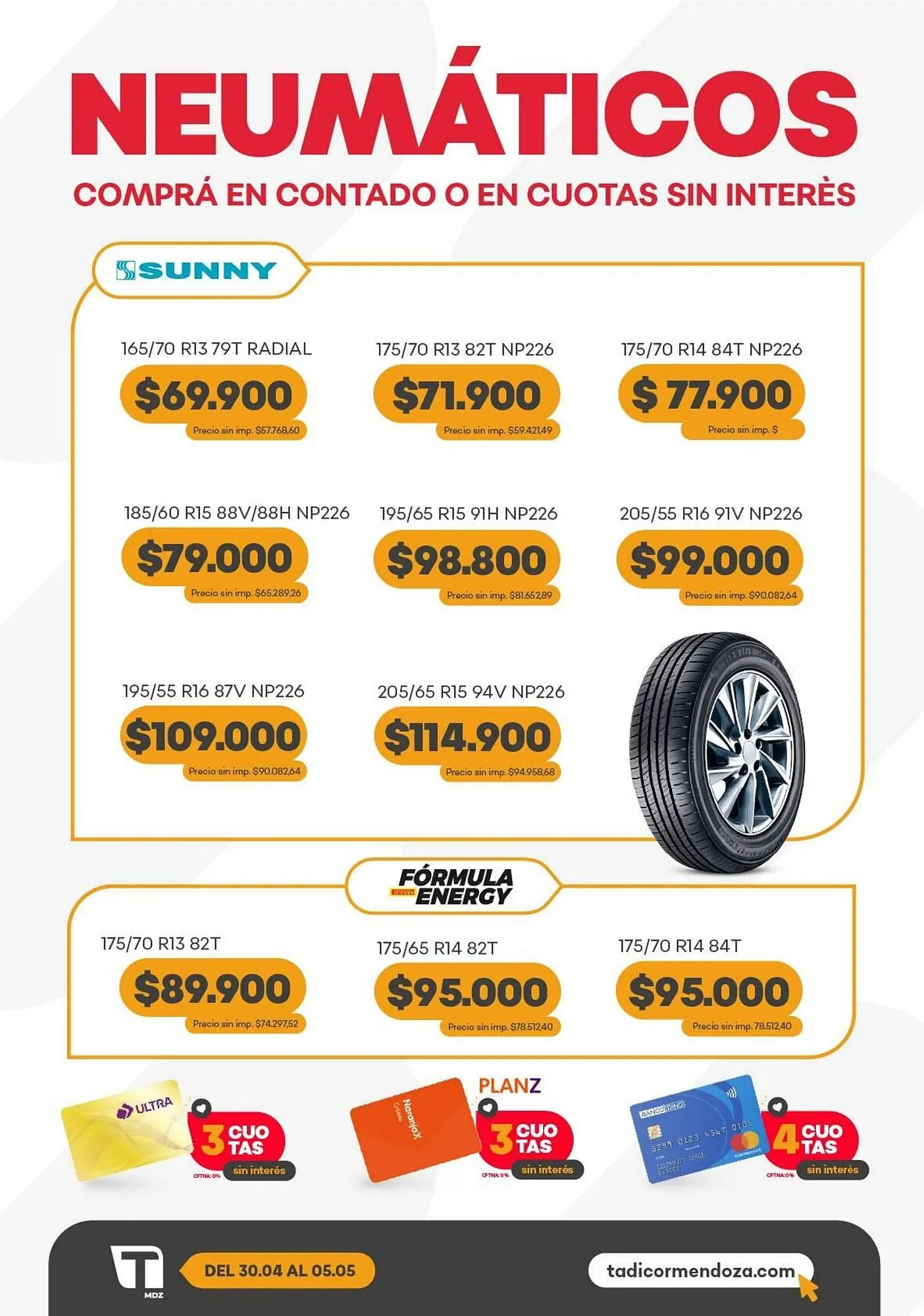 Ofertas de Catálogo Supermercados Tadicor 29 de abril al 5 de mayo 2026 - Página 13 del catálogo