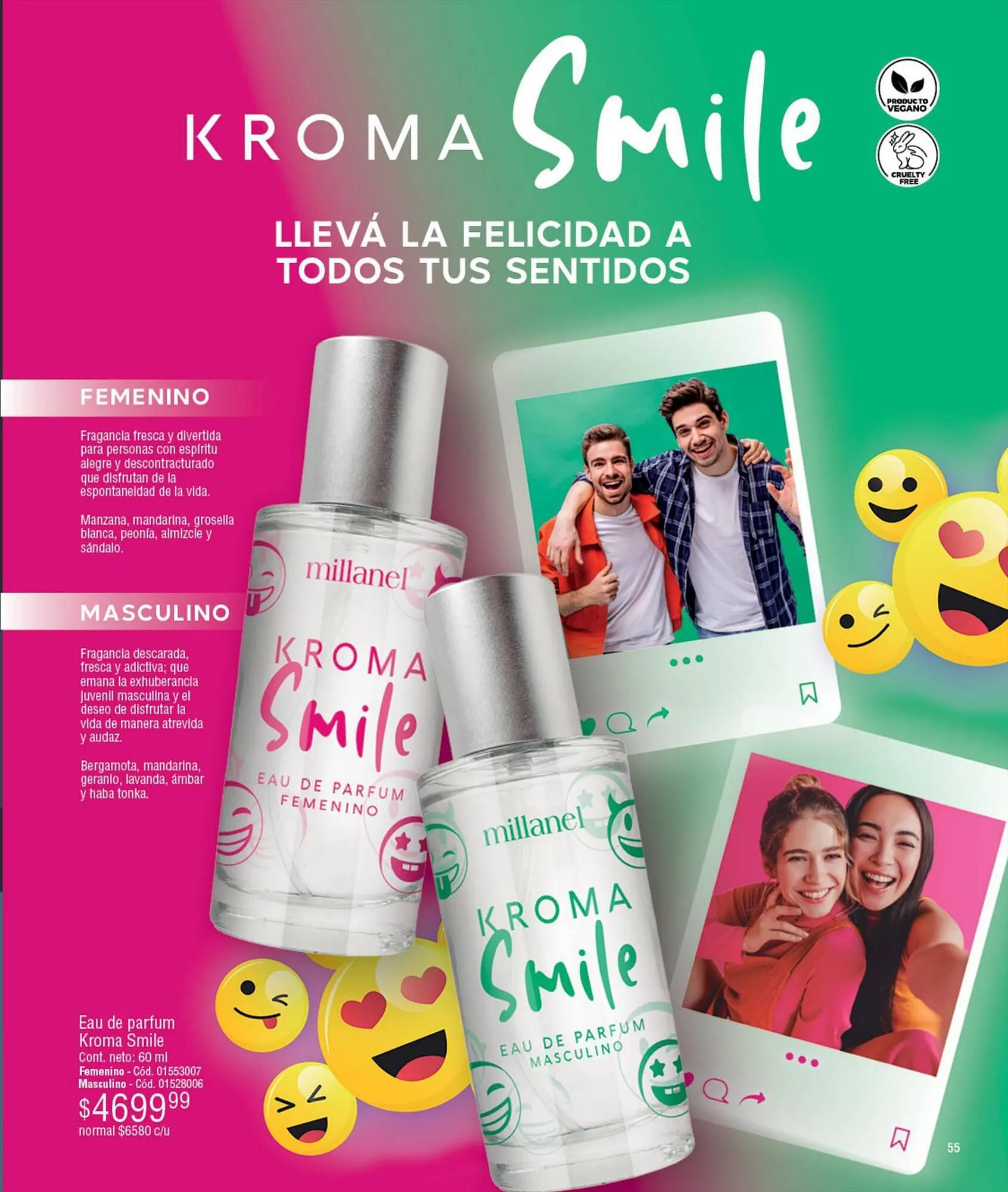 Ofertas de Catálogo Millanel Cosmética 18 de septiembre al 15 de octubre 2023 - Página 55 del catálogo