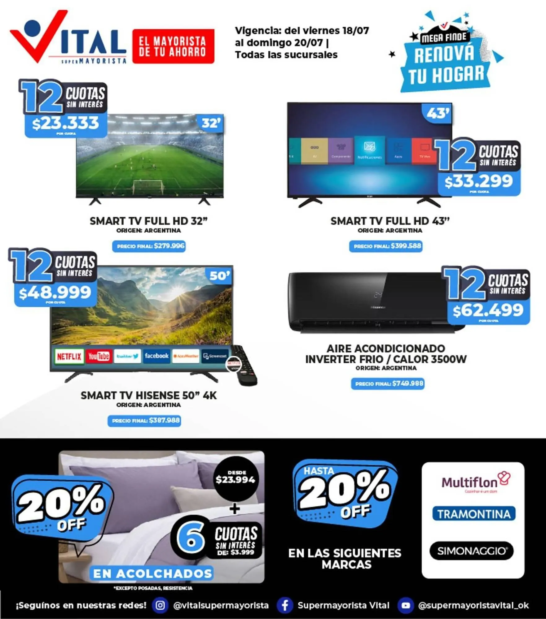 Ofertas de Catálogo Supermayorista Vital 18 de julio al 20 de julio 2025 - Página 5 del catálogo