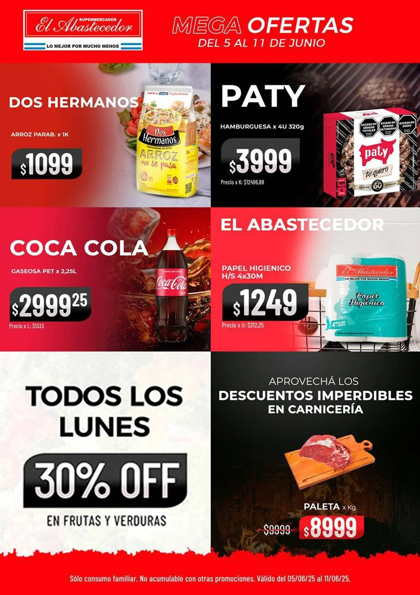 Ofertas de Catálogo El Abastecedor 5 de junio al 11 de junio 2025 - Página 1 del catálogo