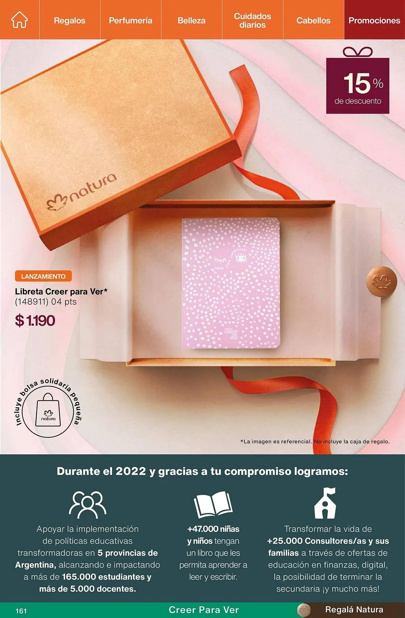 Ofertas de Catálogo Natura 27 de septiembre al 31 de octubre 2023 - Página 161 del catálogo