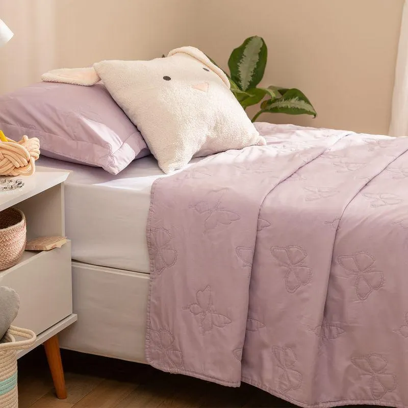 Cubrecama 1 Plaza Mariposas