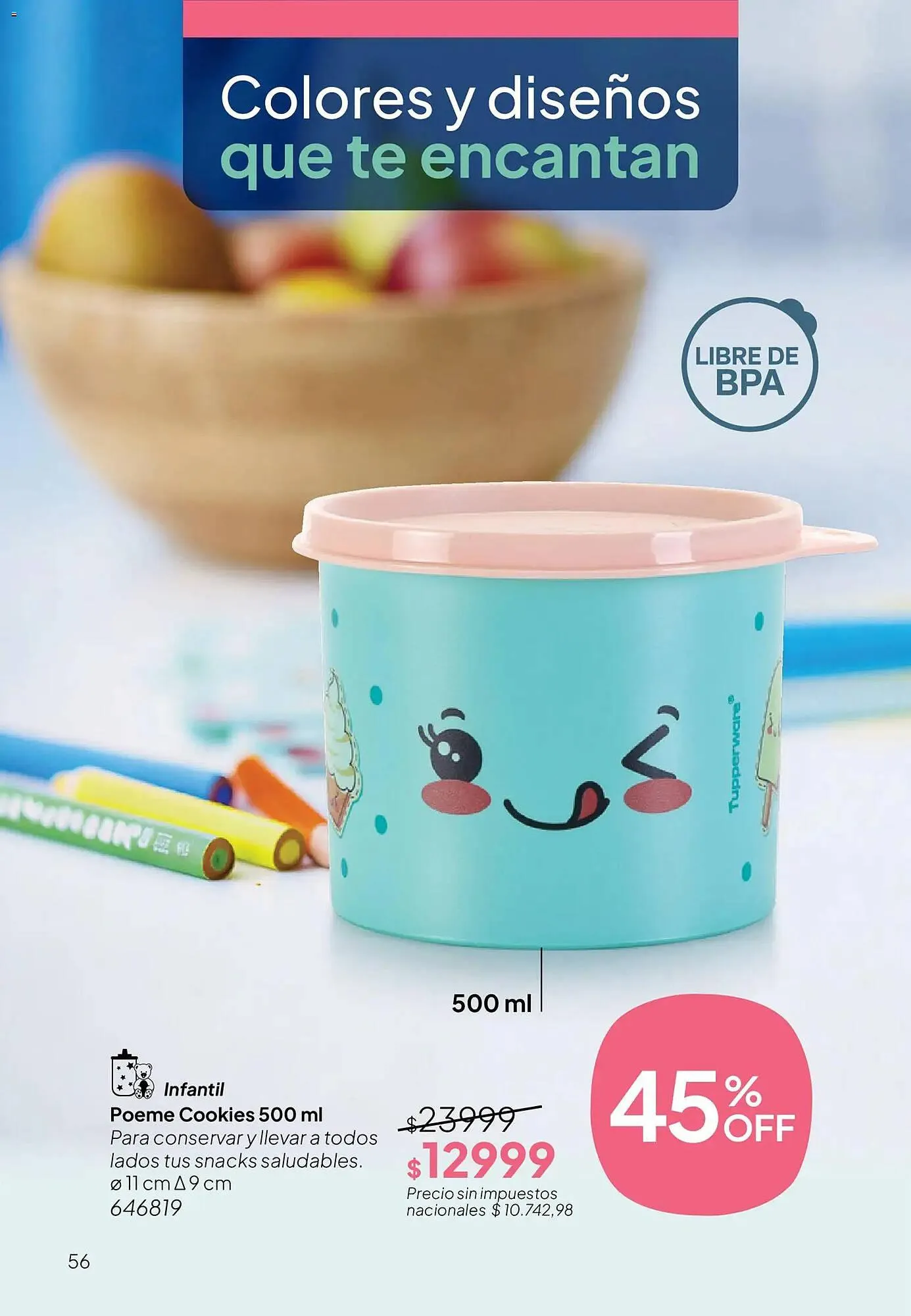 Ofertas de Folleto Tupperware 28 de abril al 31 de mayo 2026 - Página 57 del catálogo