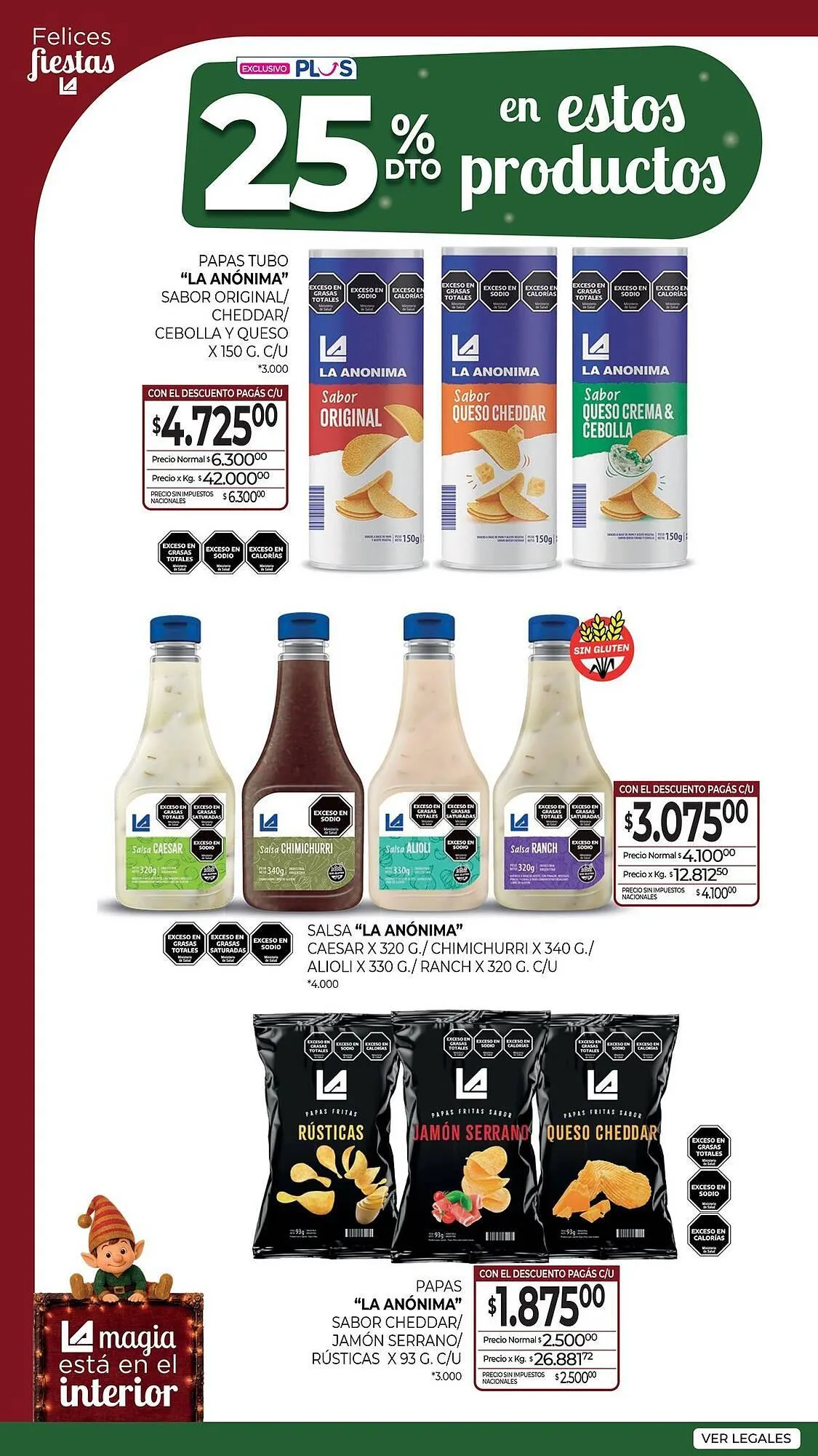 Ofertas de Catálogo La Anonima 18 de diciembre al 25 de diciembre 2025 - Página 19 del catálogo