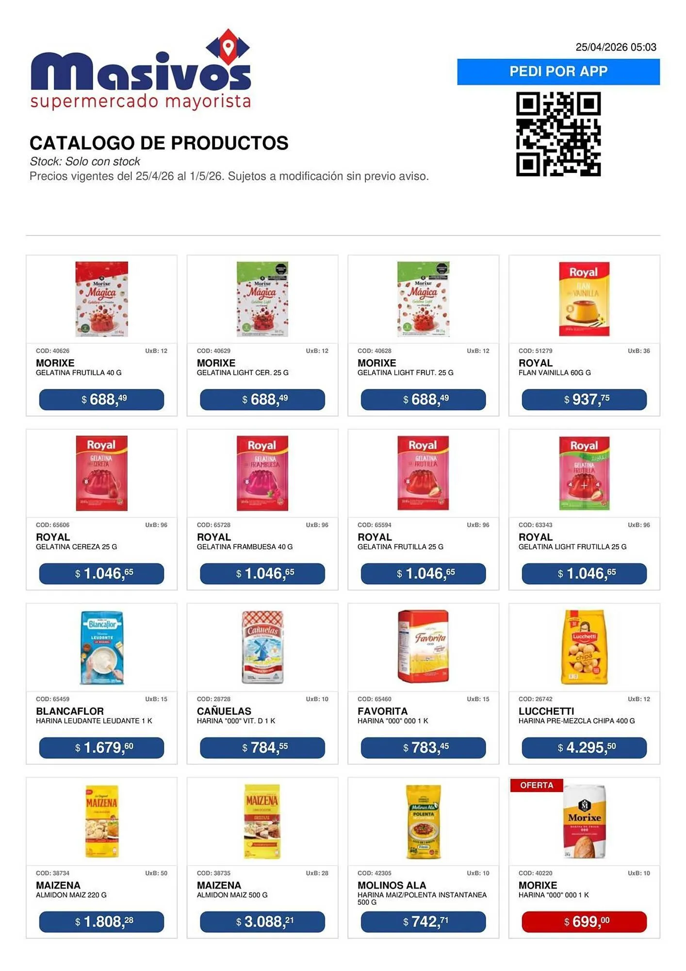 Ofertas de Catálogo Masivos 25 de abril al 1 de mayo 2026 - Página 32 del catálogo