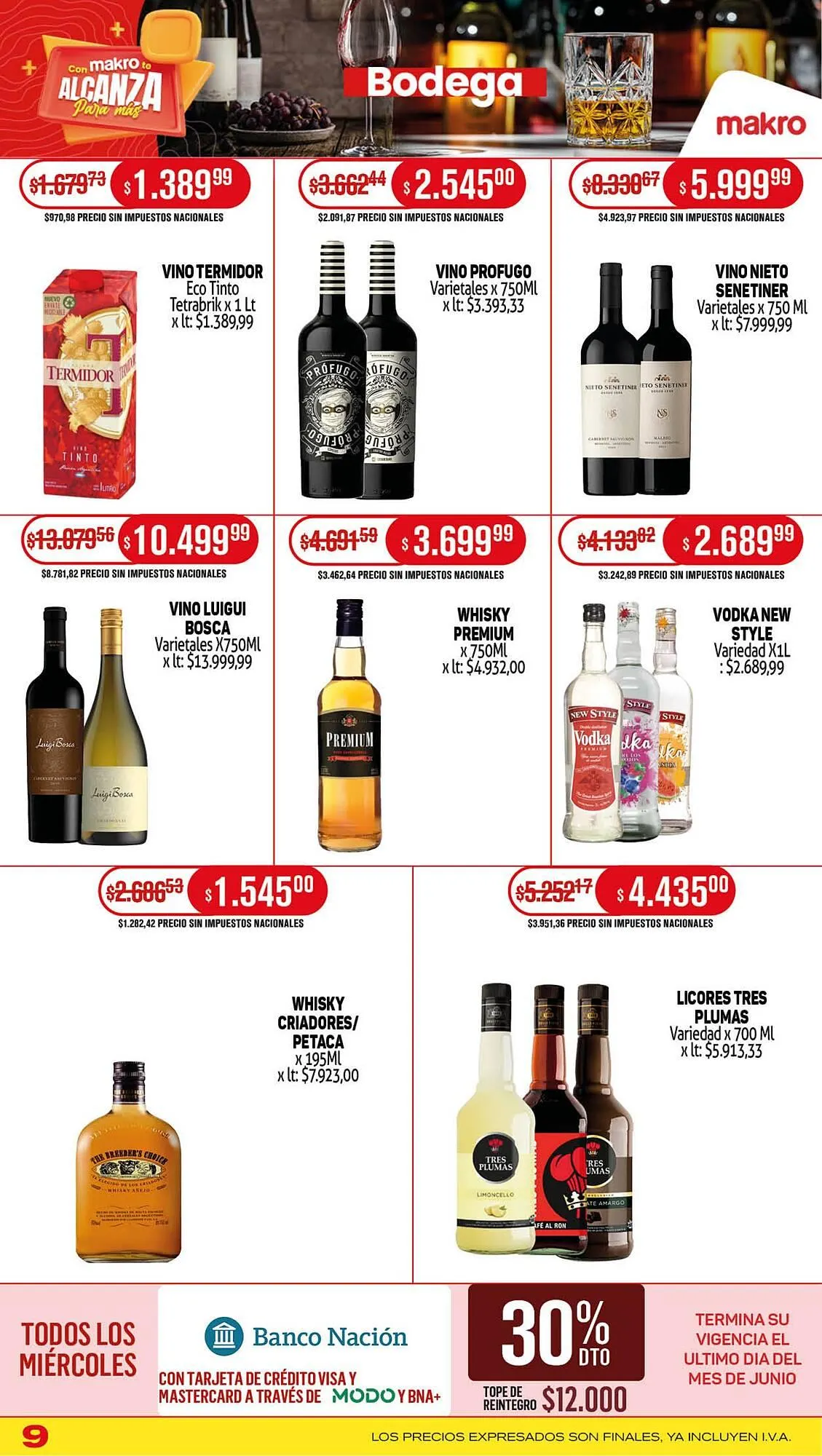 Ofertas de Catálogo Makro 26 de junio al 29 de junio 2025 - Página 9 del catálogo