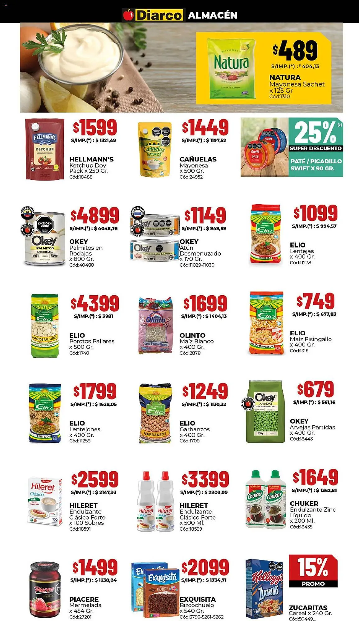 Ofertas de Catálogo Diarco 11 de mayo al 15 de mayo 2026 - Página 3 del catálogo