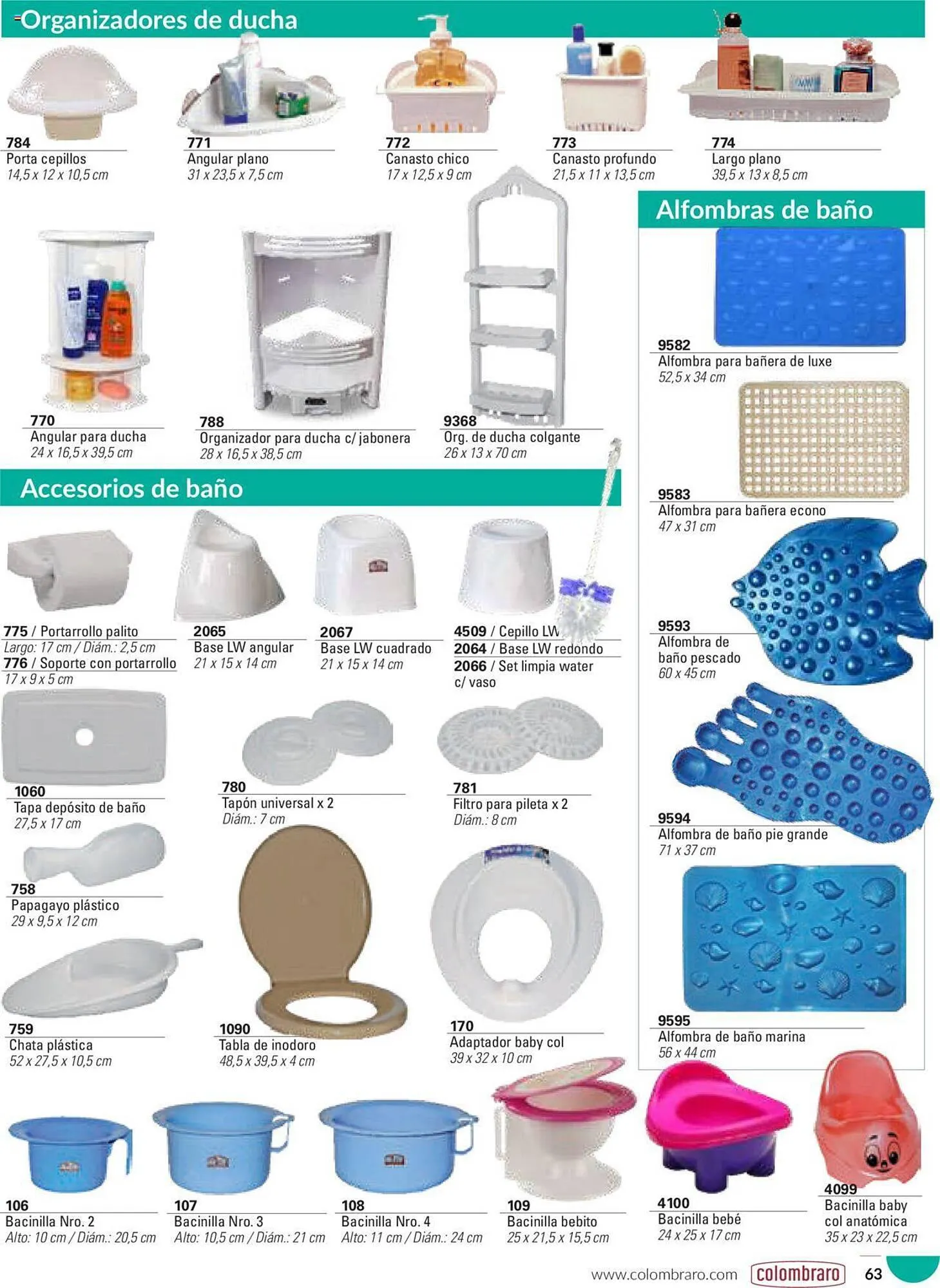 Ofertas de Catálogo Colombraro 1 de enero al 31 de diciembre 2024 - Página 63 del catálogo
