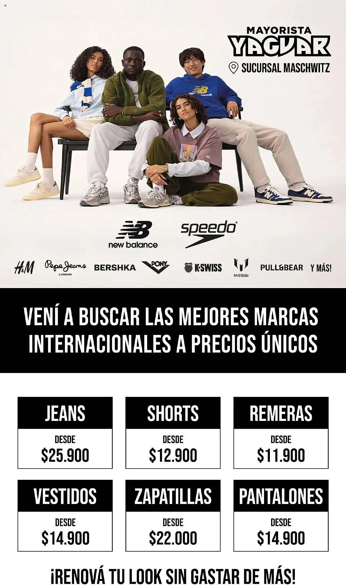 Ofertas de Catálogo Supermercados Yaguar 11 de mayo al 17 de mayo 2026 - Página 1 del catálogo