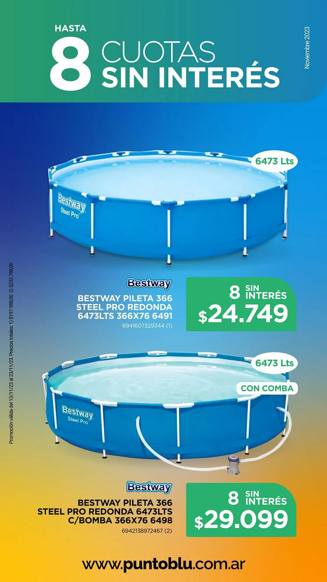 Ofertas de Catálogo Punto Blu 17 de noviembre al 23 de noviembre 2023 - Página 3 del catálogo