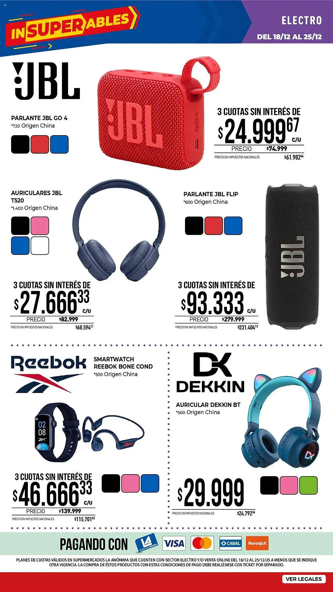 Ofertas de Catálogo La Anonima 18 de diciembre al 28 de diciembre 2025 - Página 41 del catálogo