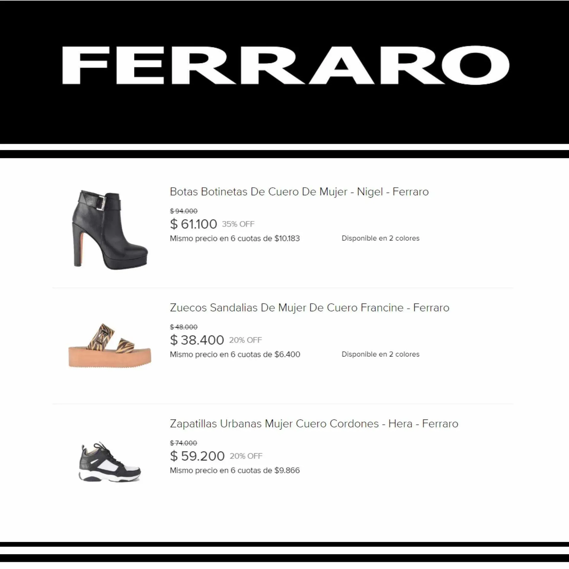 Ofertas de Catálogo Ferraro 6 de septiembre al 9 de septiembre 2023 - Página 9 del catálogo