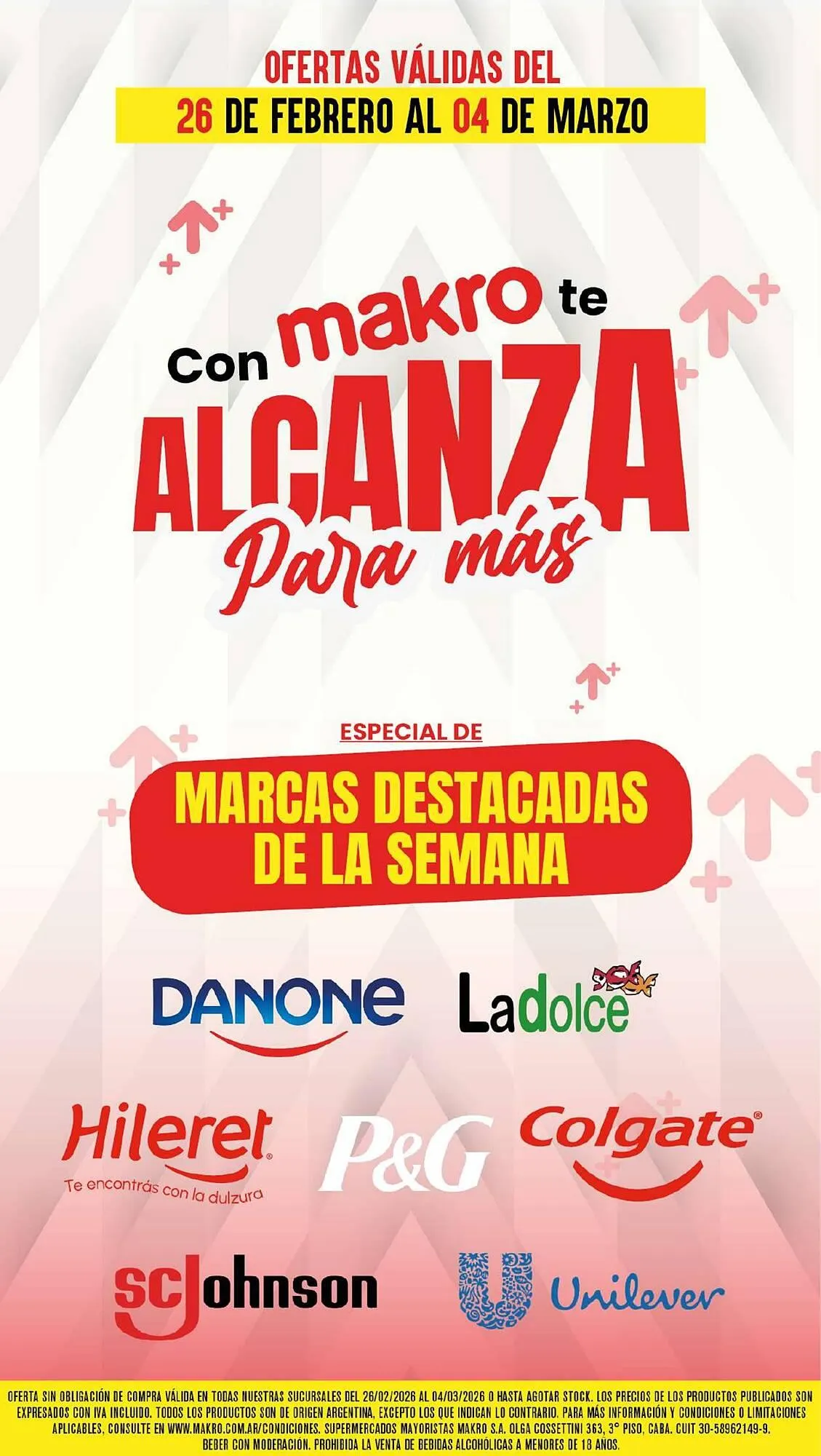 Ofertas de Catálogo Makro 26 de febrero al 4 de marzo 2026 - Página 1 del catálogo