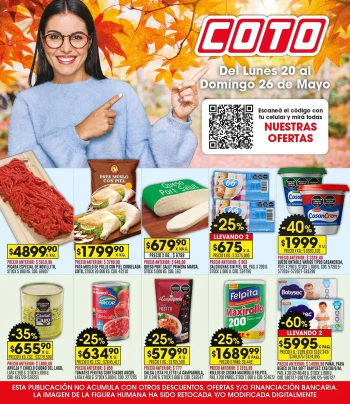 Ofertas de Revista Semanal - COTO 20 de mayo al 26 de mayo 2024 - Página 1 del catálogo