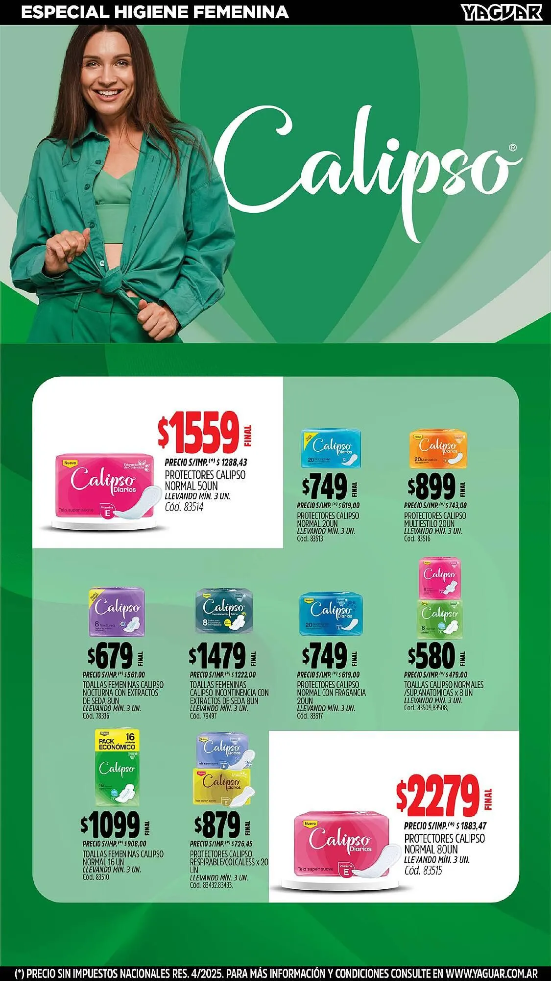 Ofertas de Catálogo Supermercados Yaguar 21 de julio al 28 de julio 2025 - Página 19 del catálogo
