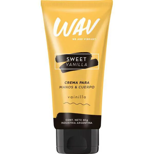 Crema para manos Wav Sweet Vainilla x 60 gr