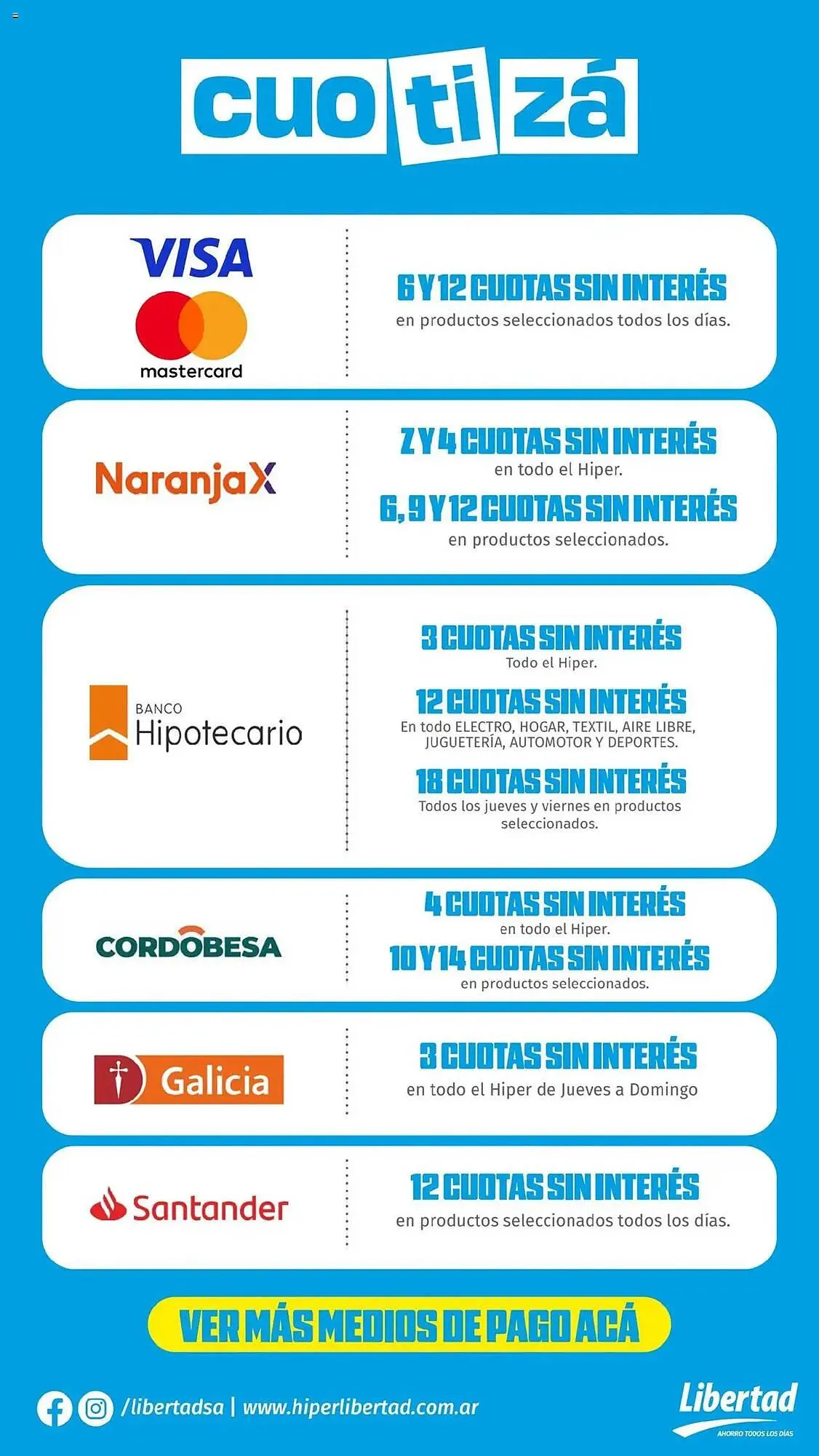 Ofertas de catálogo Hipermercado Libertad 1 de septiembre al 8 de septiembre 2025 - Página 4 del catálogo