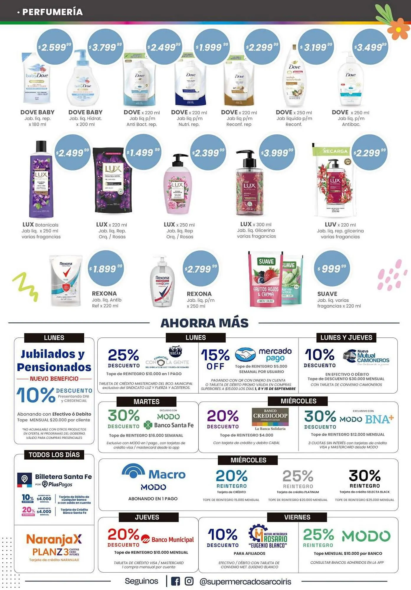 Ofertas de Catálogo Arcoiris Supermercados 24 de septiembre al 30 de septiembre 2025 - Página 8 del catálogo