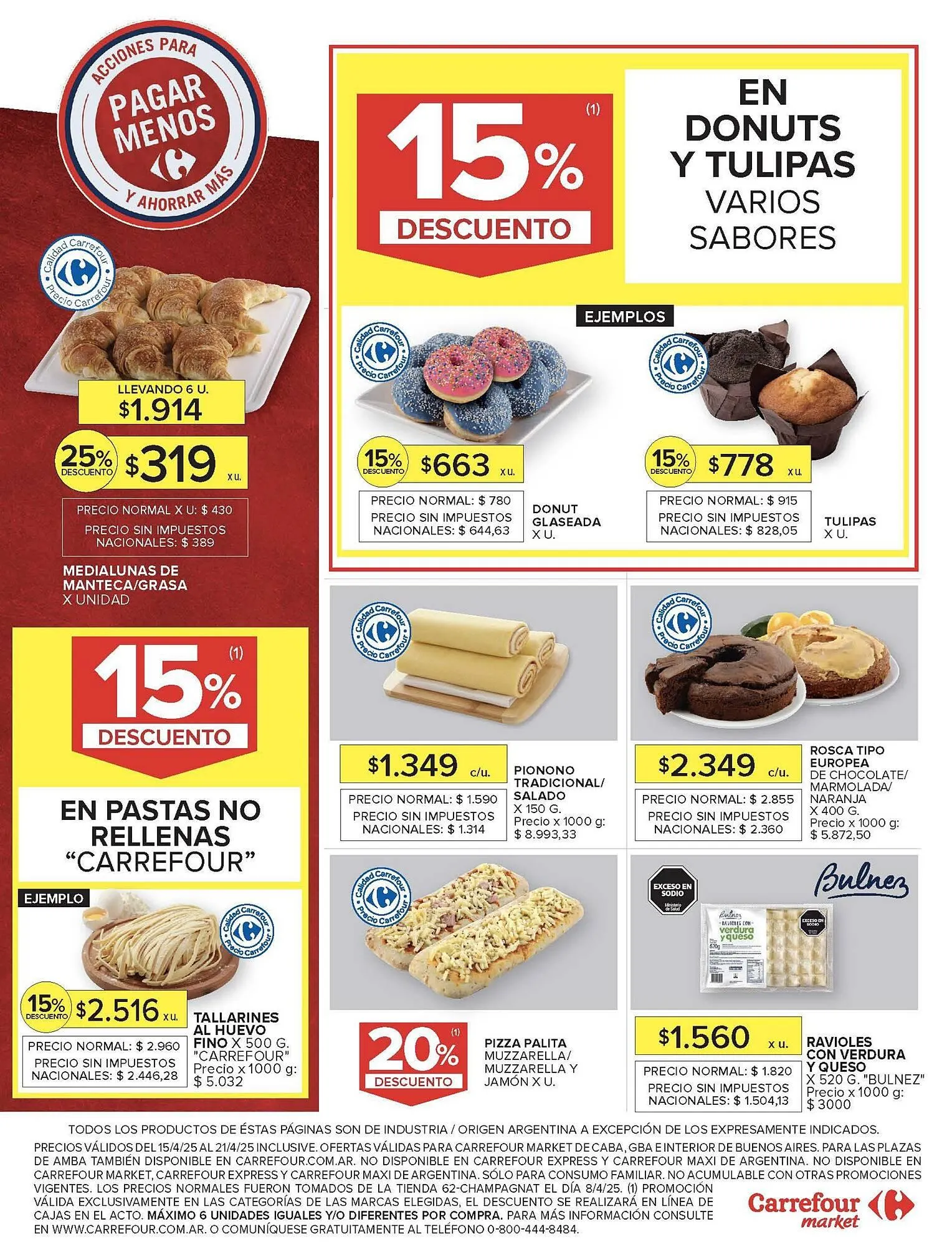 Ofertas de Catálogo Carrefour Market 15 de abril al 21 de abril 2025 - Página 3 del catálogo