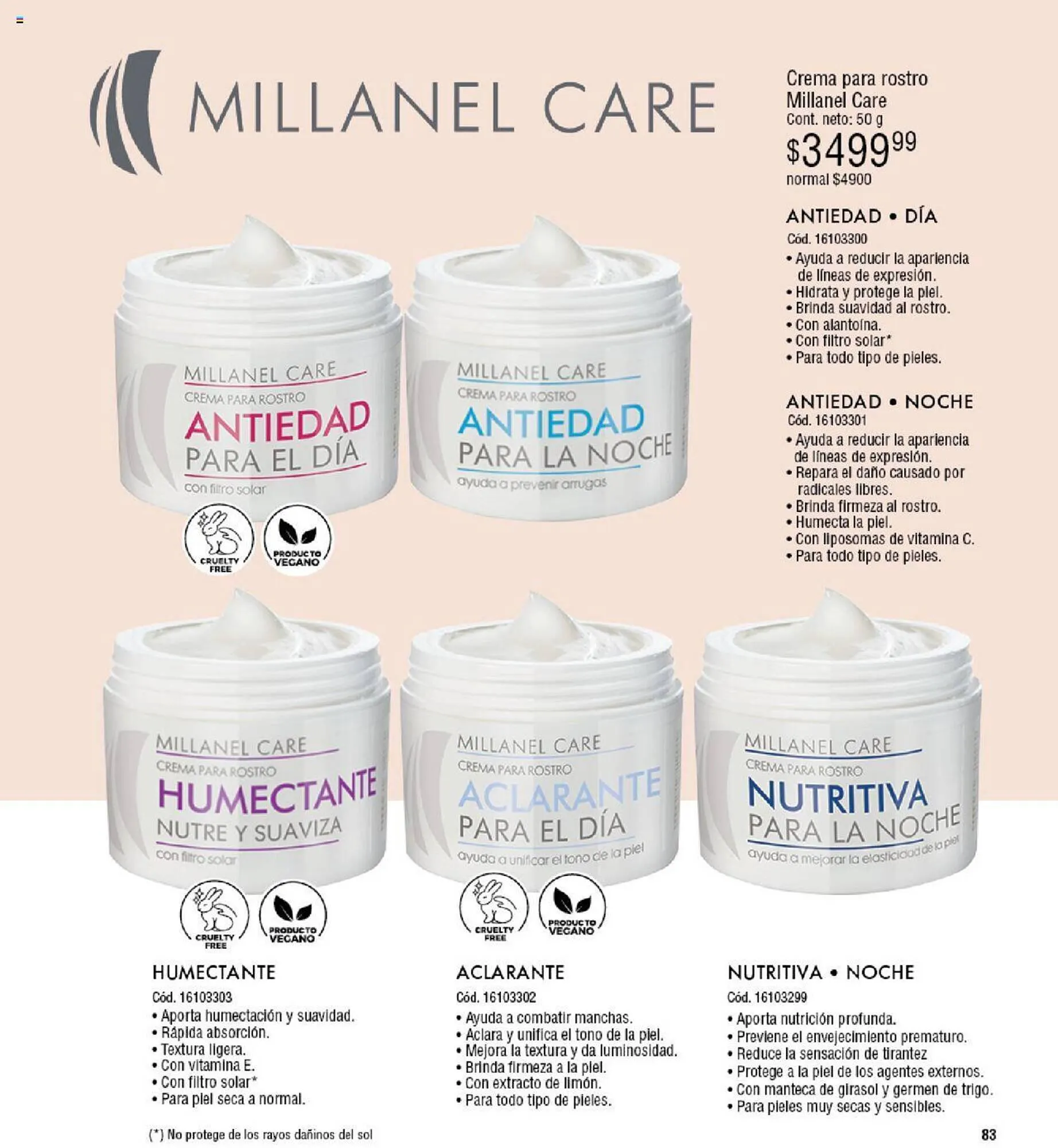 Ofertas de Catálogo Millanel Cosmética 11 de marzo al 7 de abril 2024 - Página 83 del catálogo