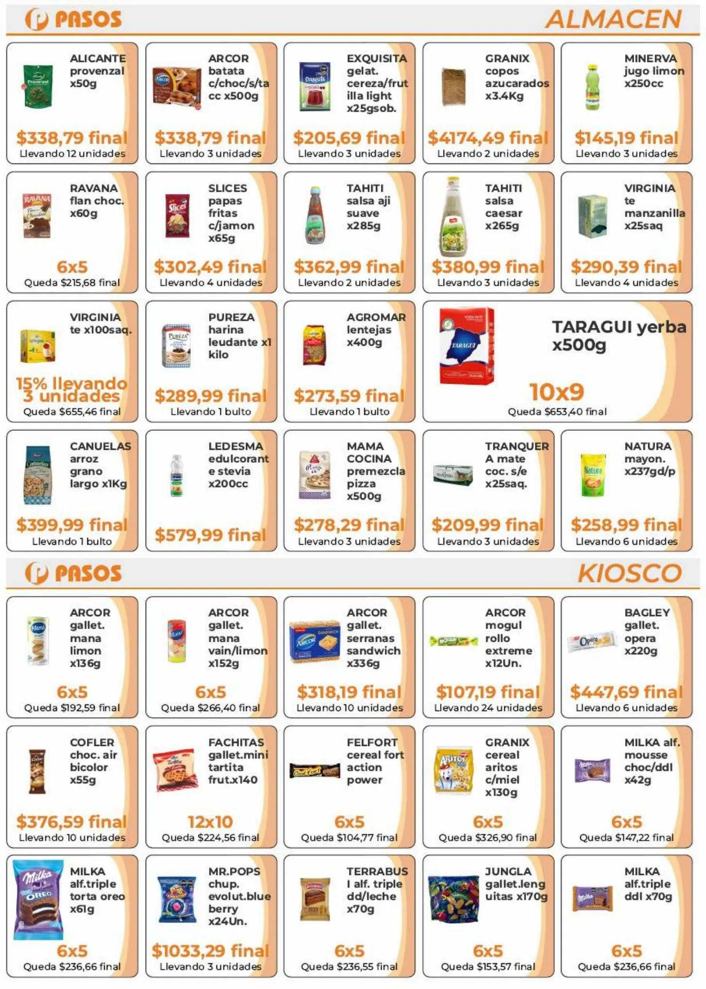 Ofertas de Catálogo Pasos Supermercado 4 de septiembre al 10 de septiembre 2023 - Página 2 del catálogo