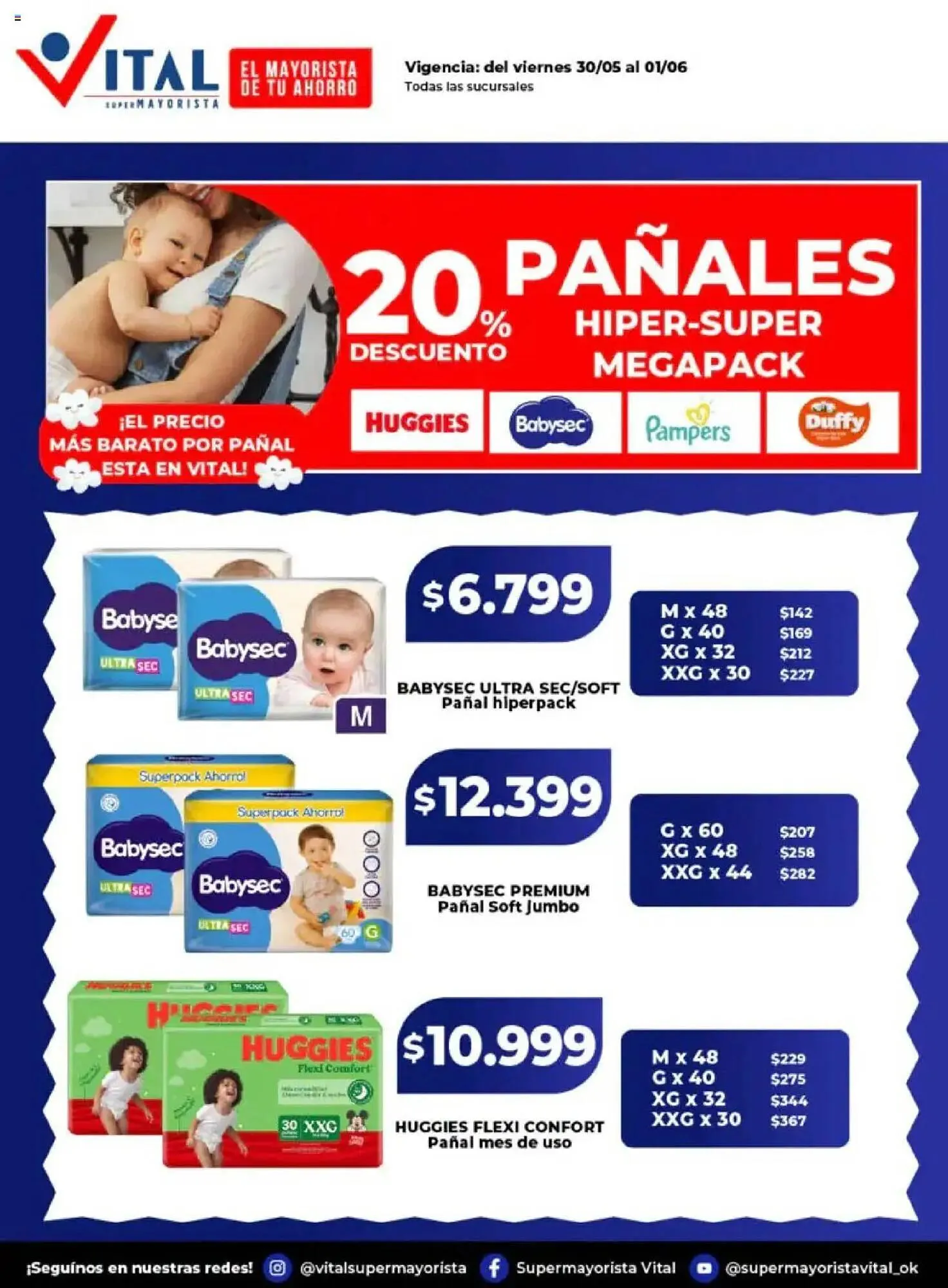 Ofertas de Catálogo Supermayorista Vital 30 de mayo al 2 de junio 2025 - Página 6 del catálogo