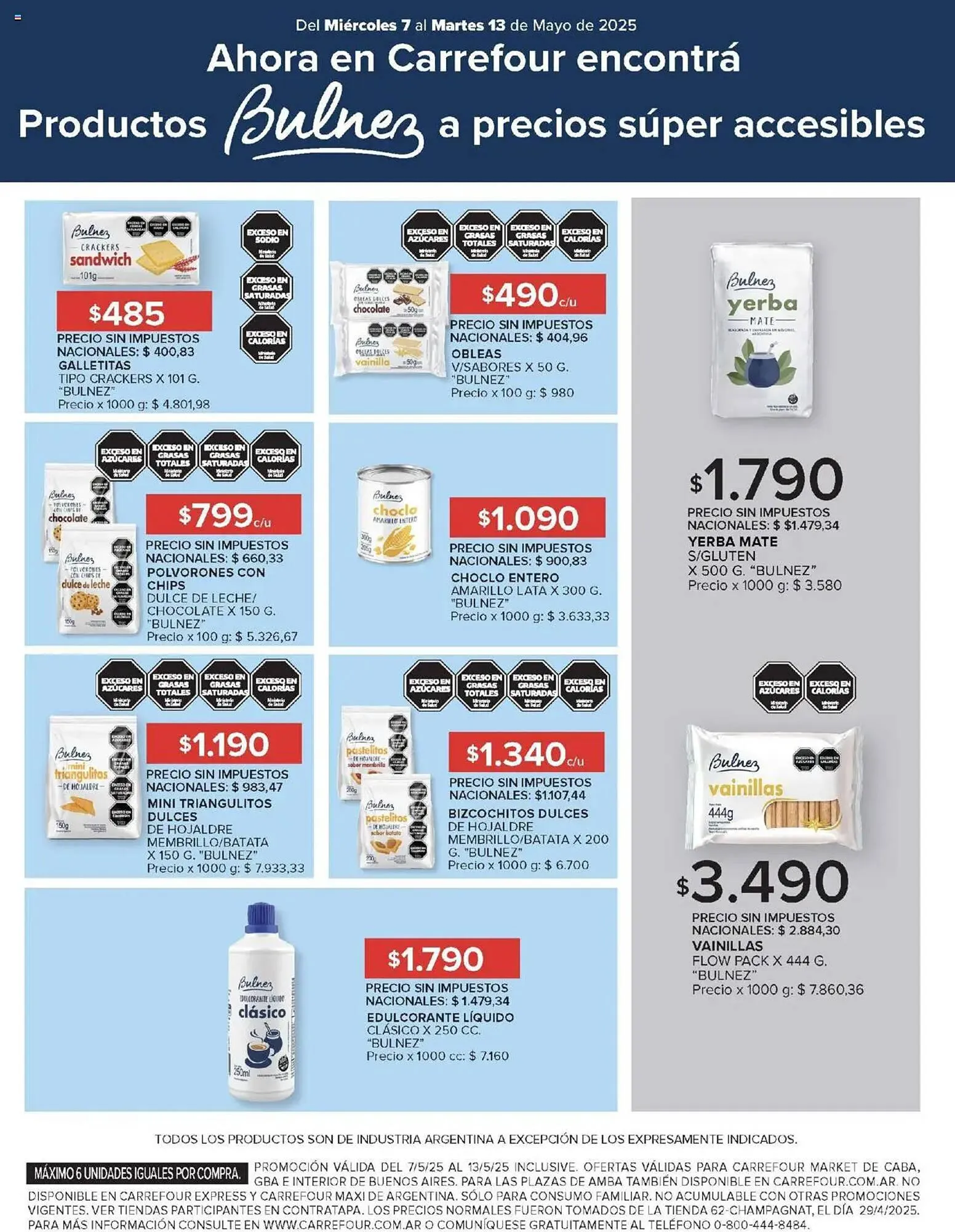 Ofertas de Catálogo Carrefour Market 7 de mayo al 13 de mayo 2025 - Página 12 del catálogo